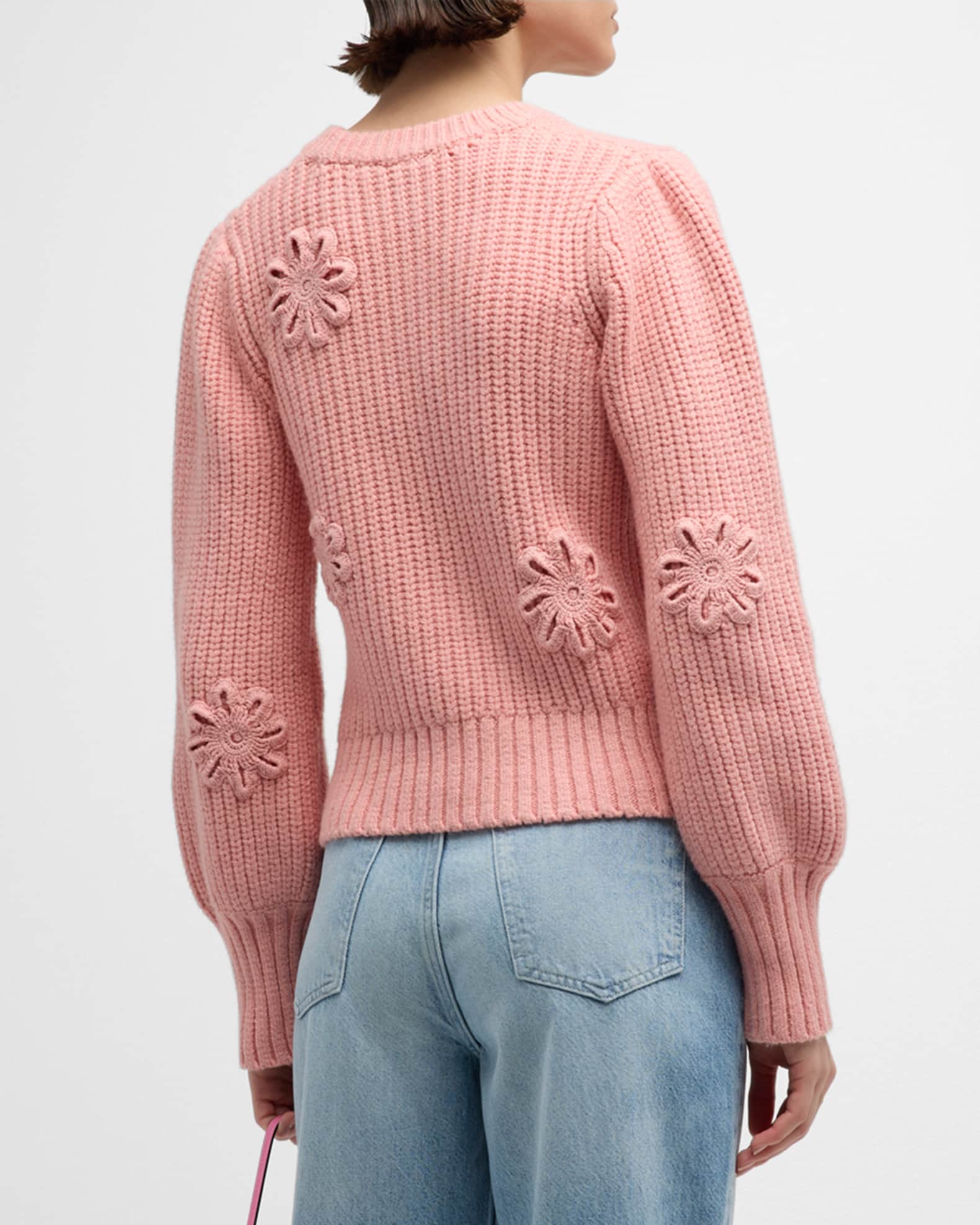 Rails Romy Floral Crewneck Sweater | Neiman Marcus