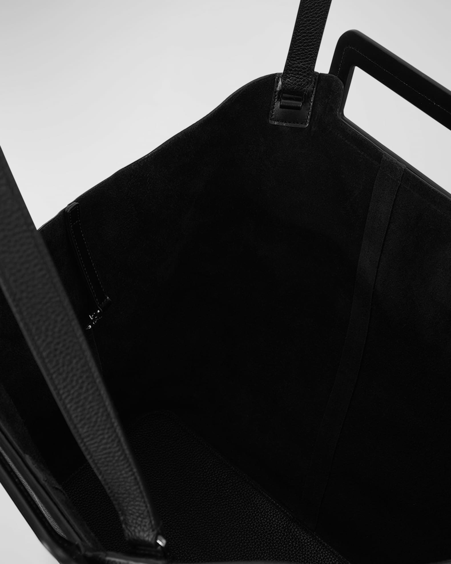 STAUD Grande Calf Leather Tote Bag | Neiman Marcus