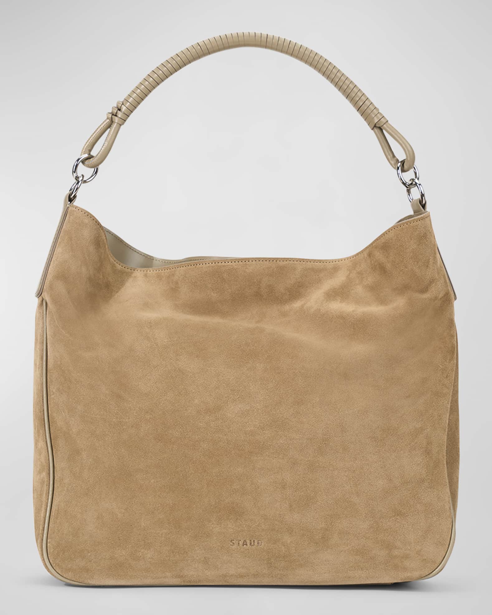 Perry Suede Hobo Bag 0