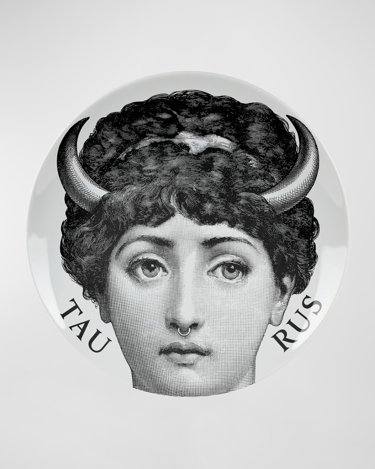 Fornasetti Tema e Variazioni n.349 Wall Plate | Neiman Marcus