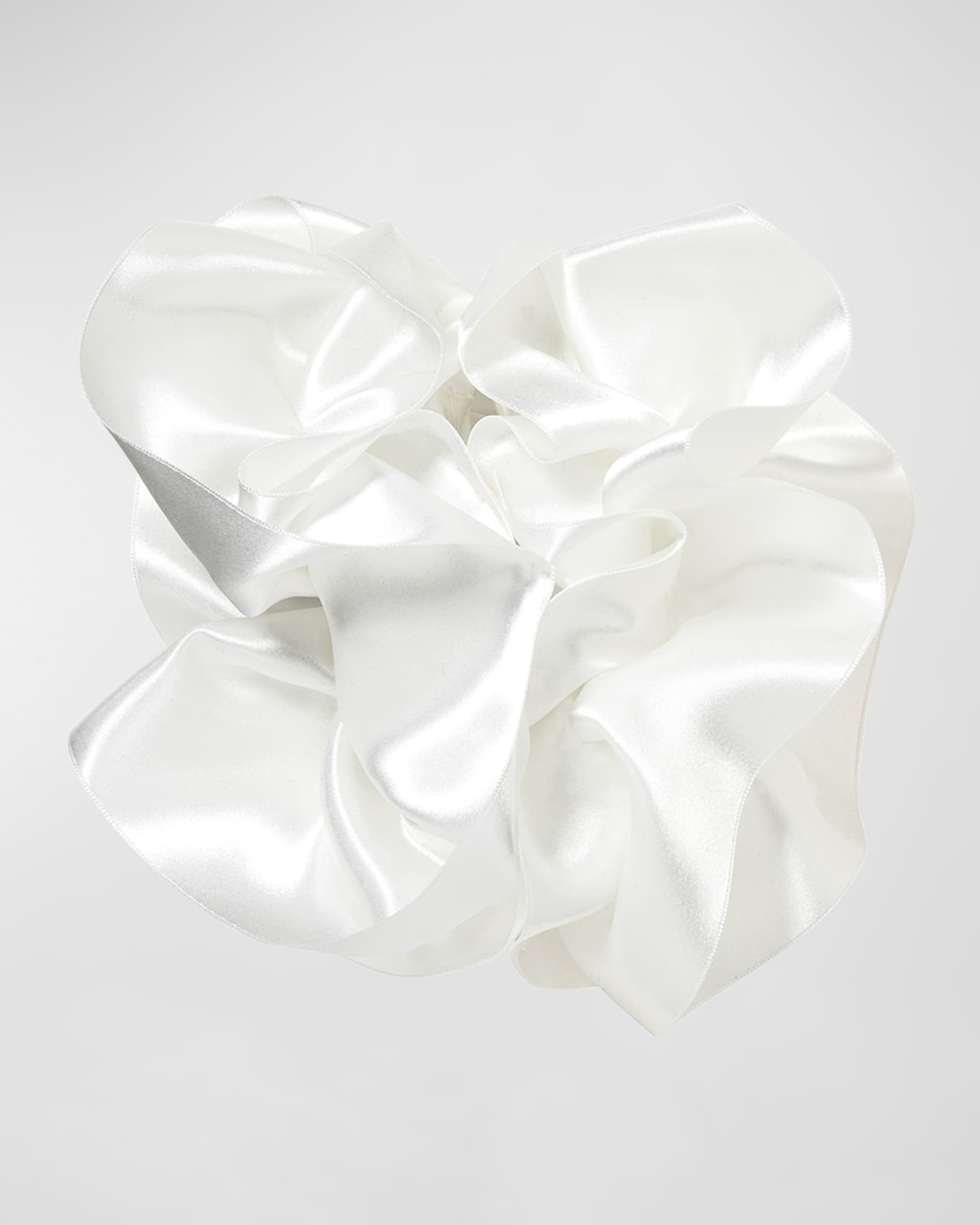 Jennifer Behr Satin Ruffle Jaw Clip