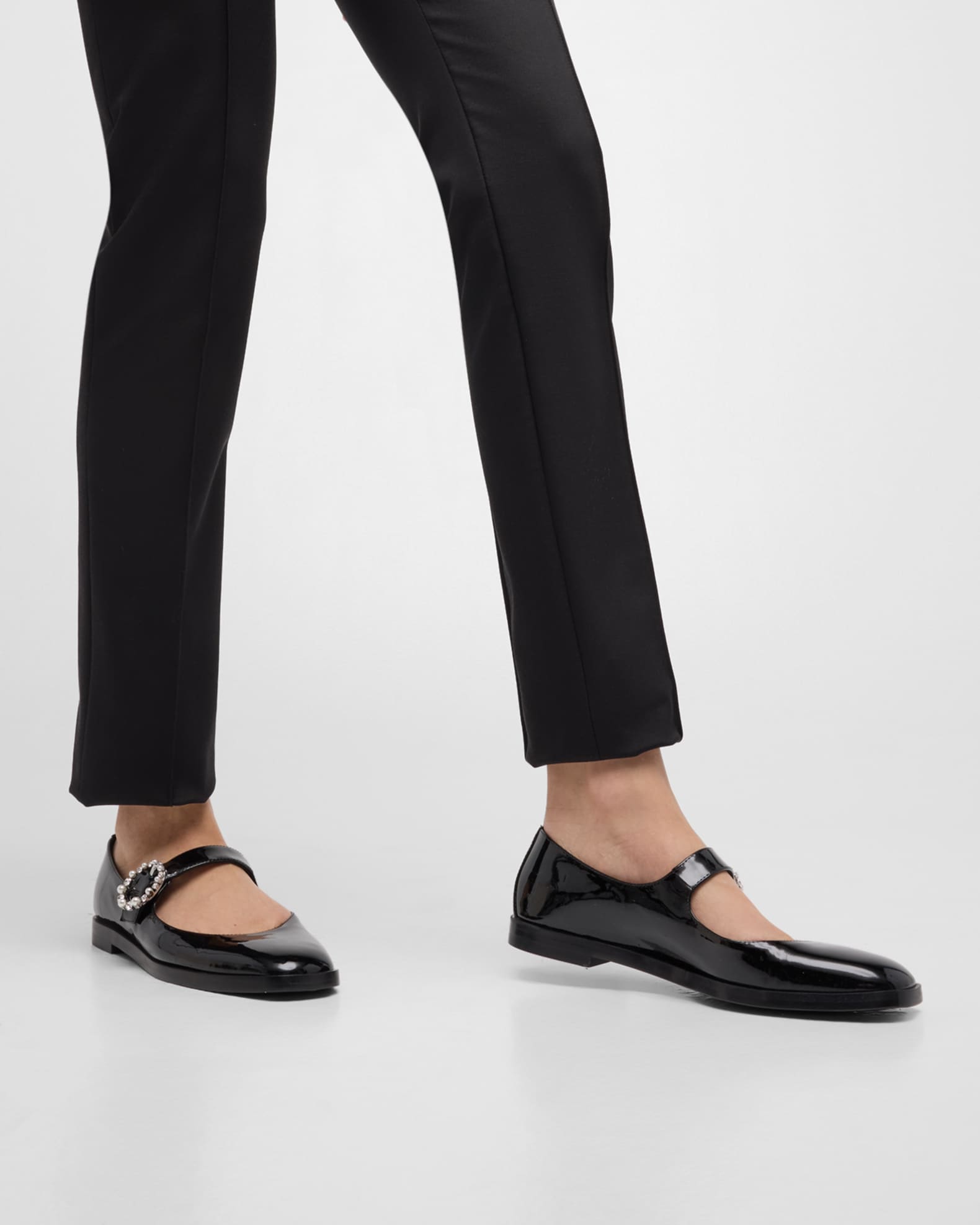 Loralei Patent Mary Jane Ballerina Flats 1