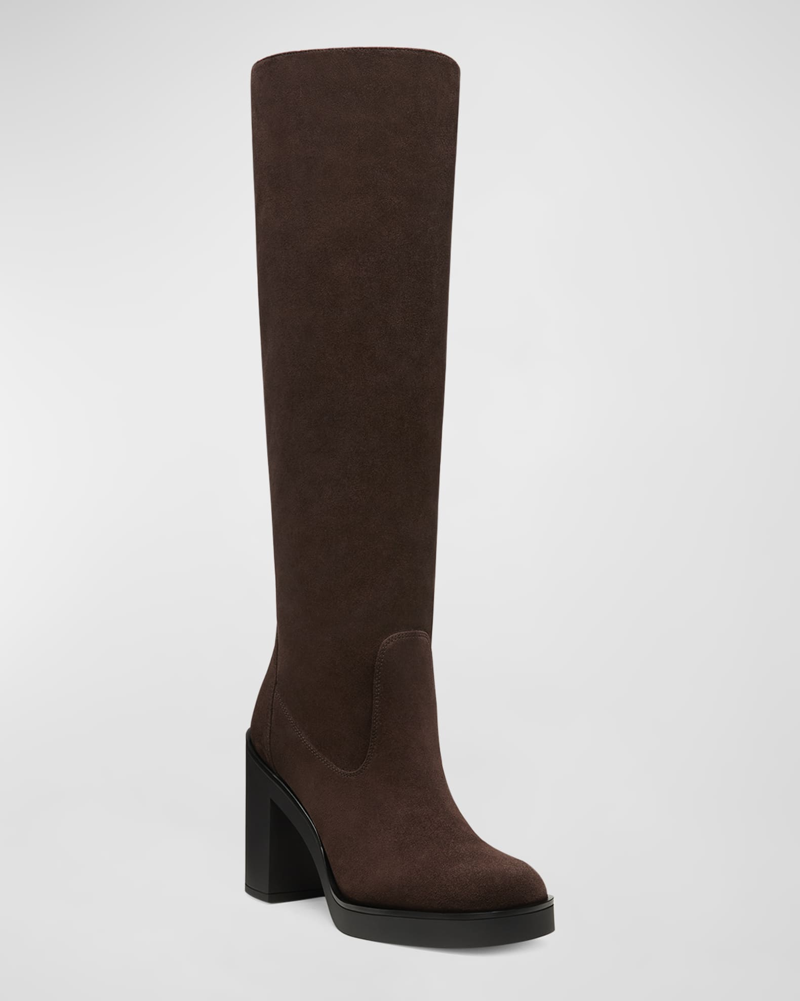 Stuart Weitzman Bethenny Suede Knee Boots Neiman Marcus