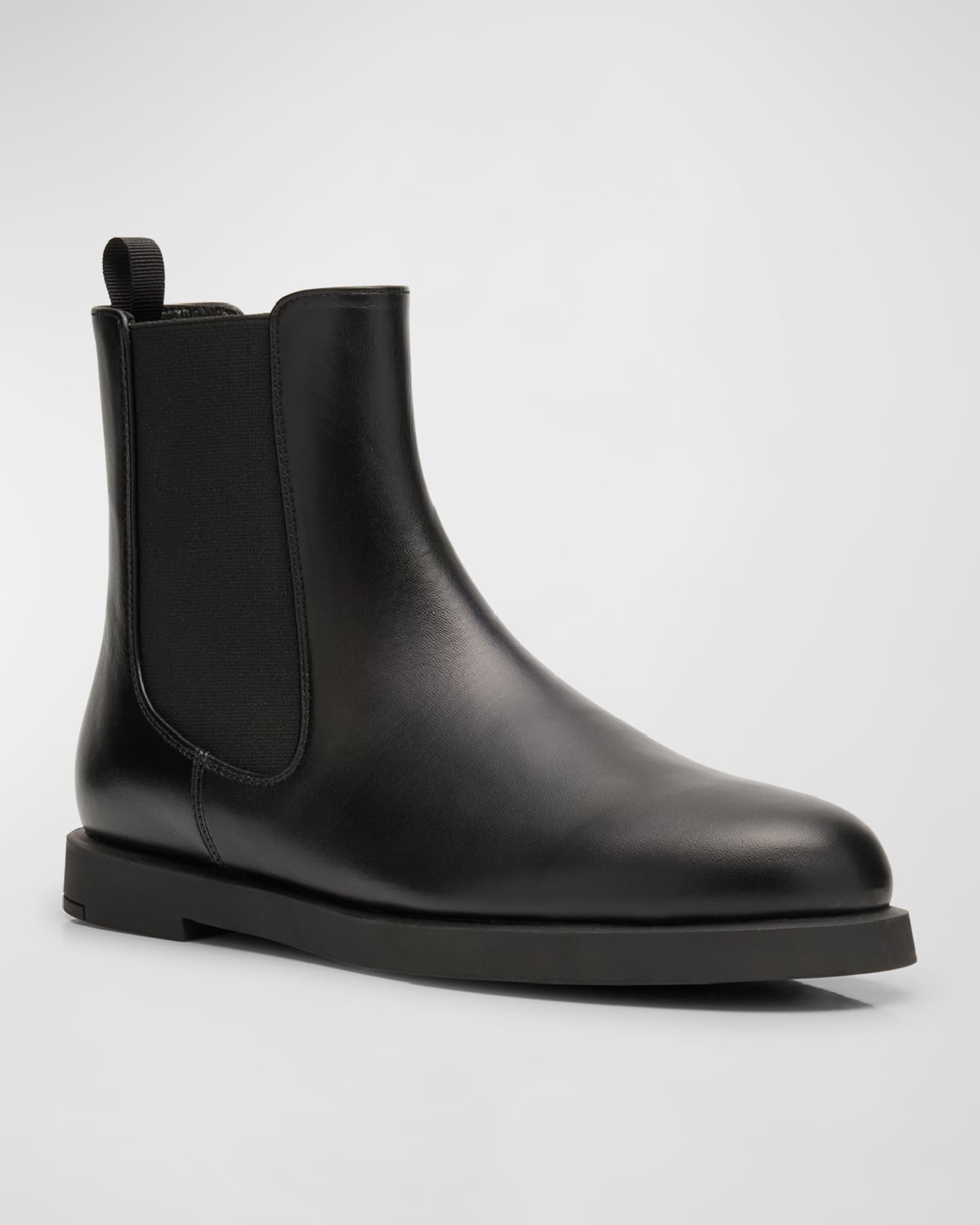 Stuart Weitzman Izzie Leather Chelsea Booties Neiman Marcus