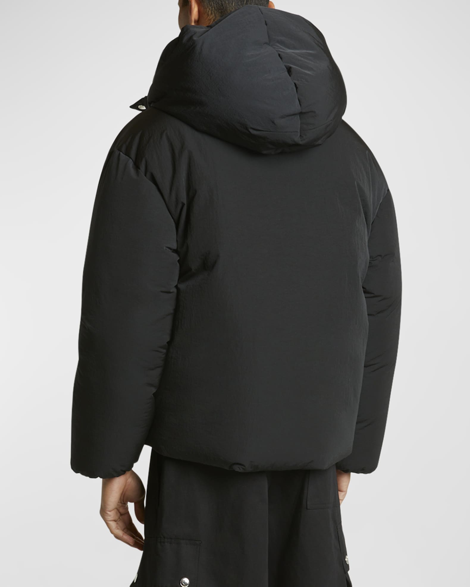 Jacquemus Men's La Doudoune Hooded Puffer Jacket | Neiman Marcus