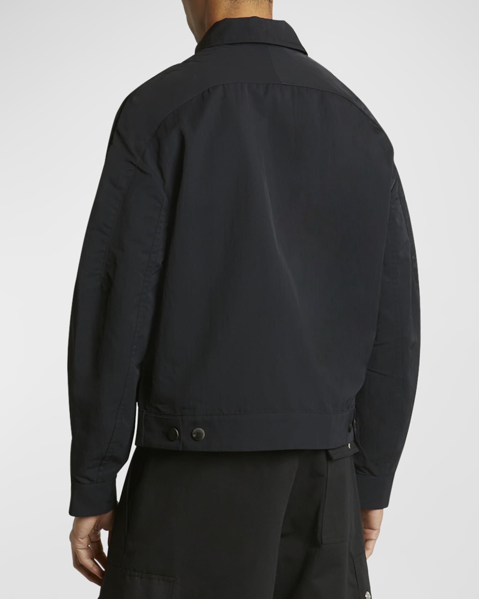 Jacquemus Men's Linu Nylon Jacket | Neiman Marcus