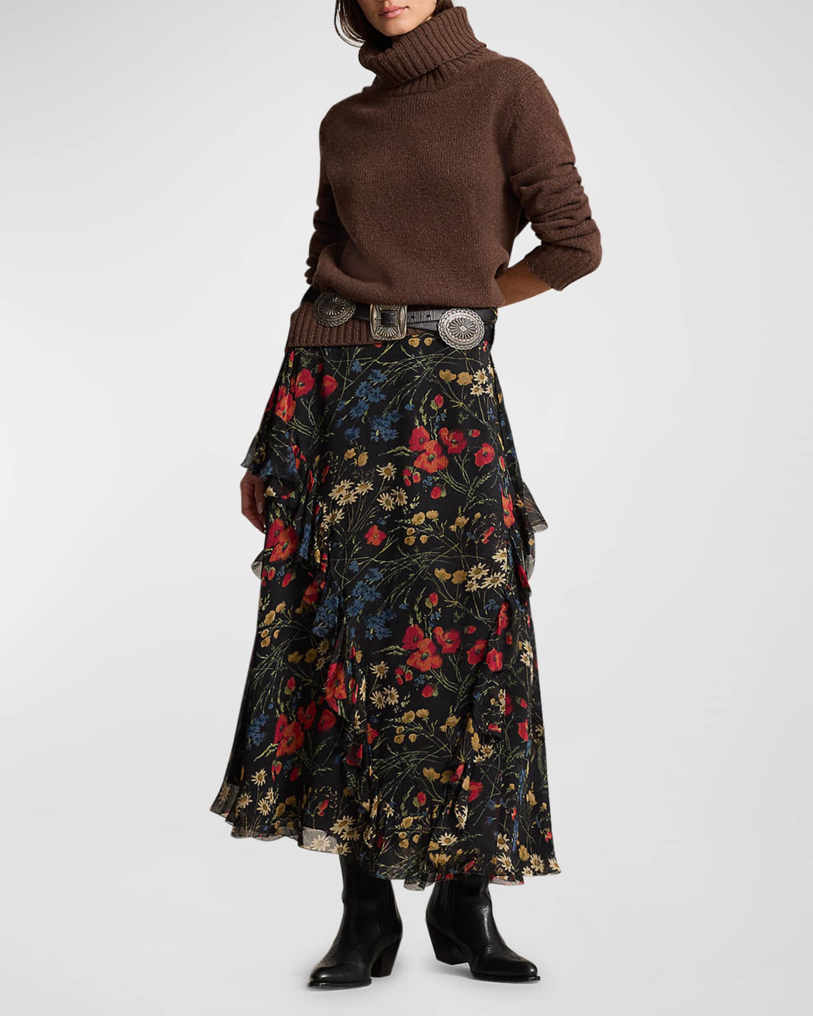 Floral skirt 8x10 sales