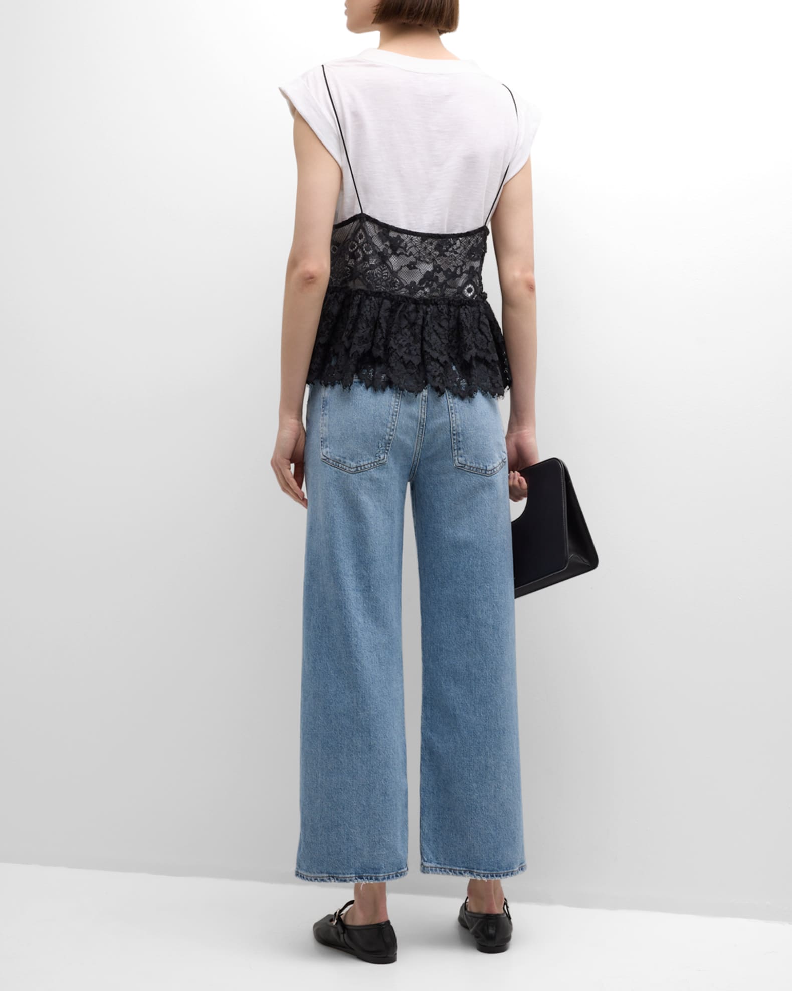 Cinq a Sept Short Lace Kandice Top main image 1