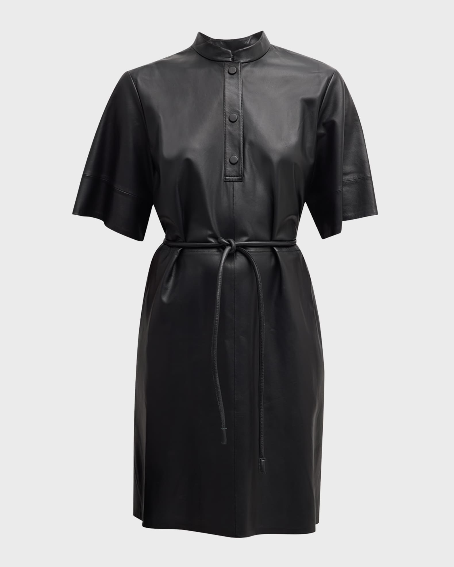 Armani leather dress hot sale