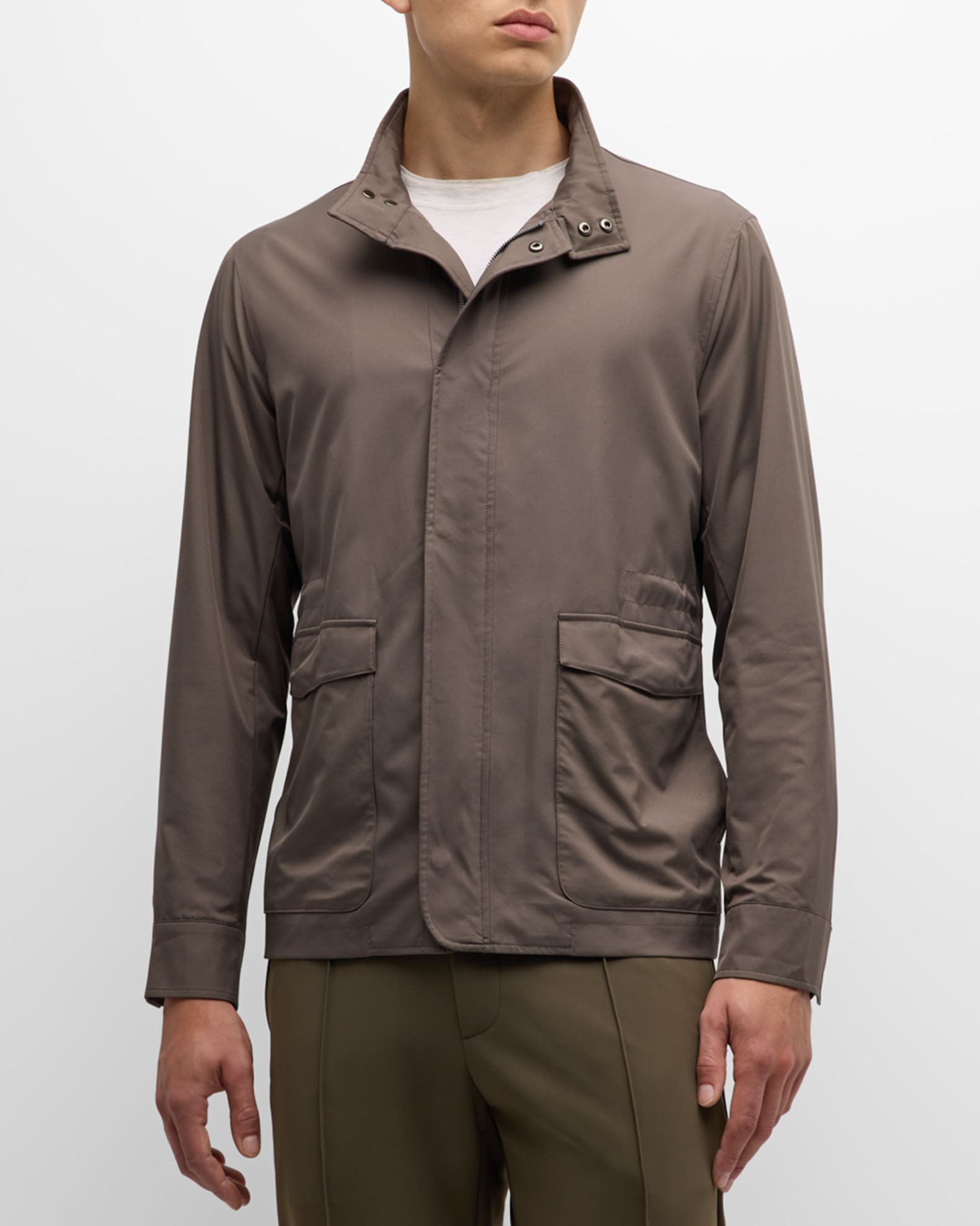 Peter Millar Men s Discovery Field Jacket Color Birch Size XL