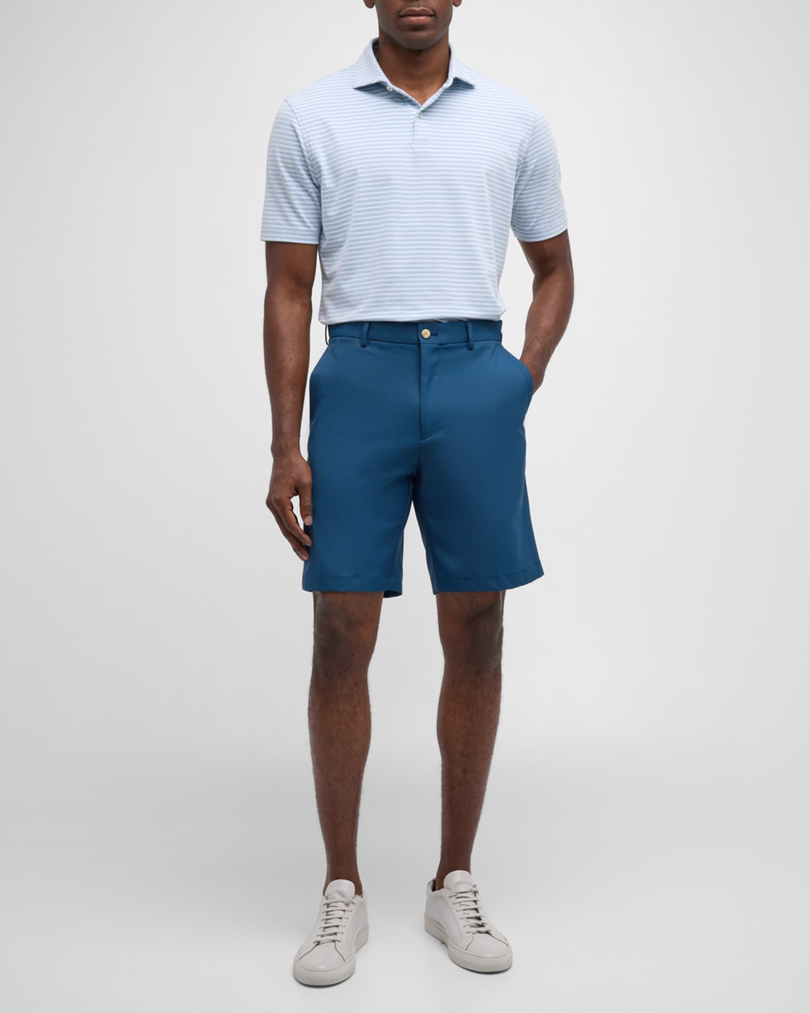 Men s Albatross Stripe Polo Shirt