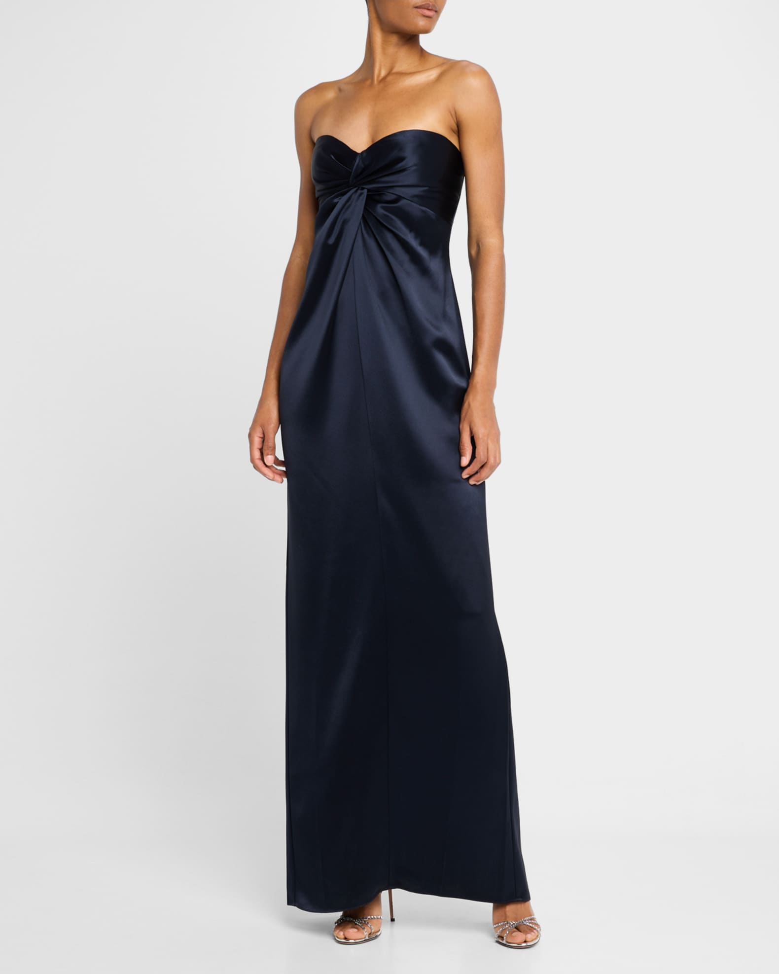 Olivine Twist Column Dress 1