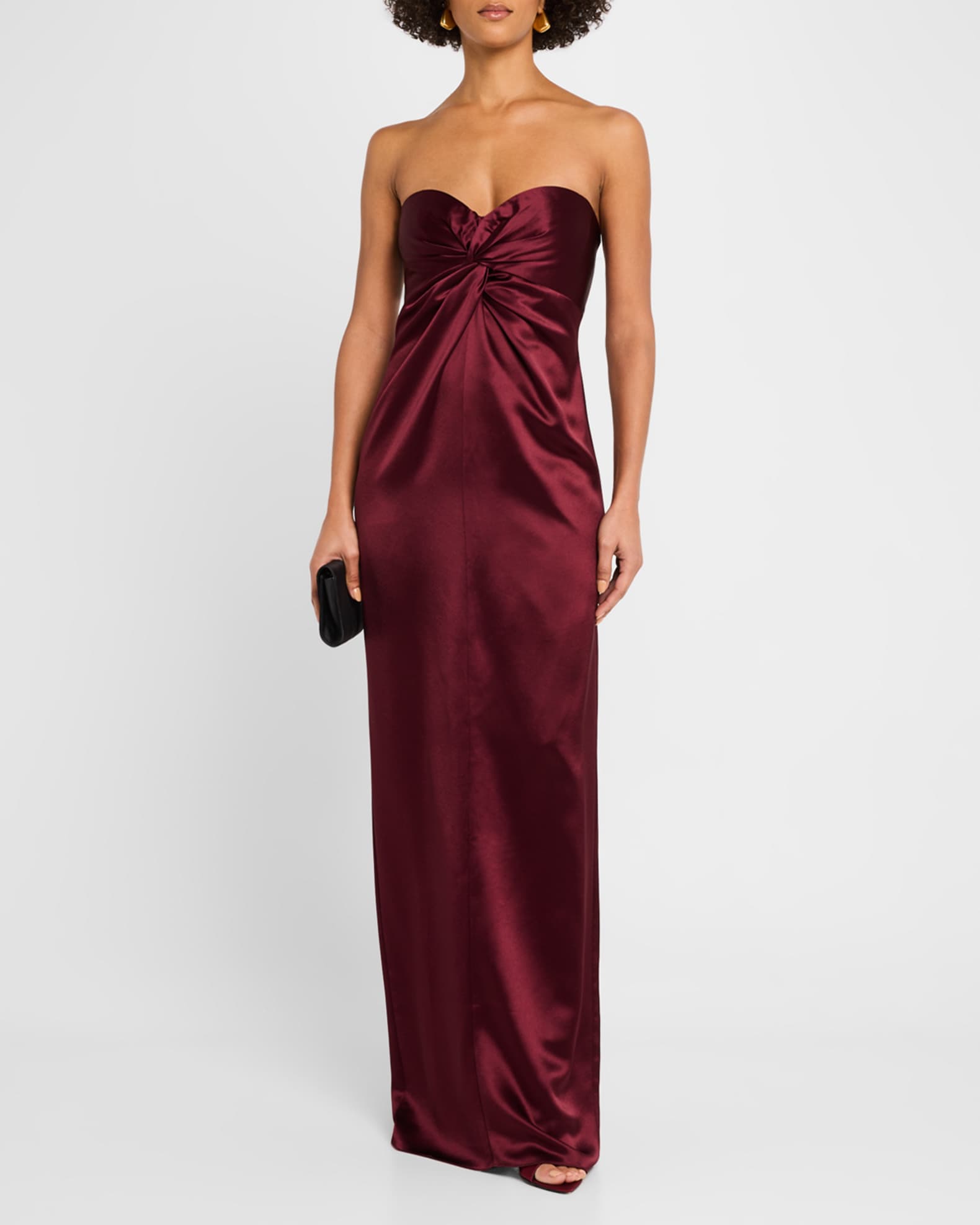 Olivine Twist Column Dress 1