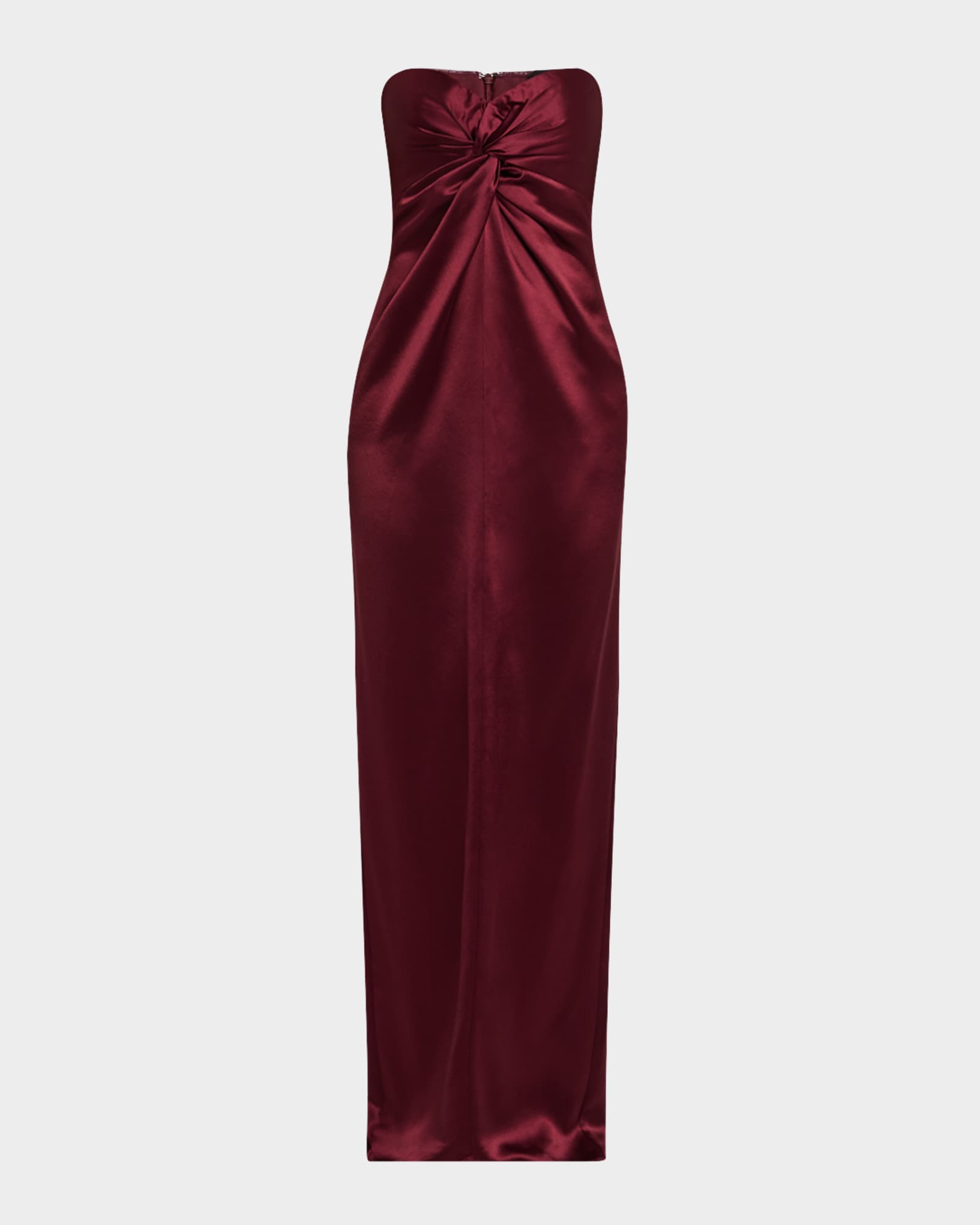 Olivine Twist Column Dress 0