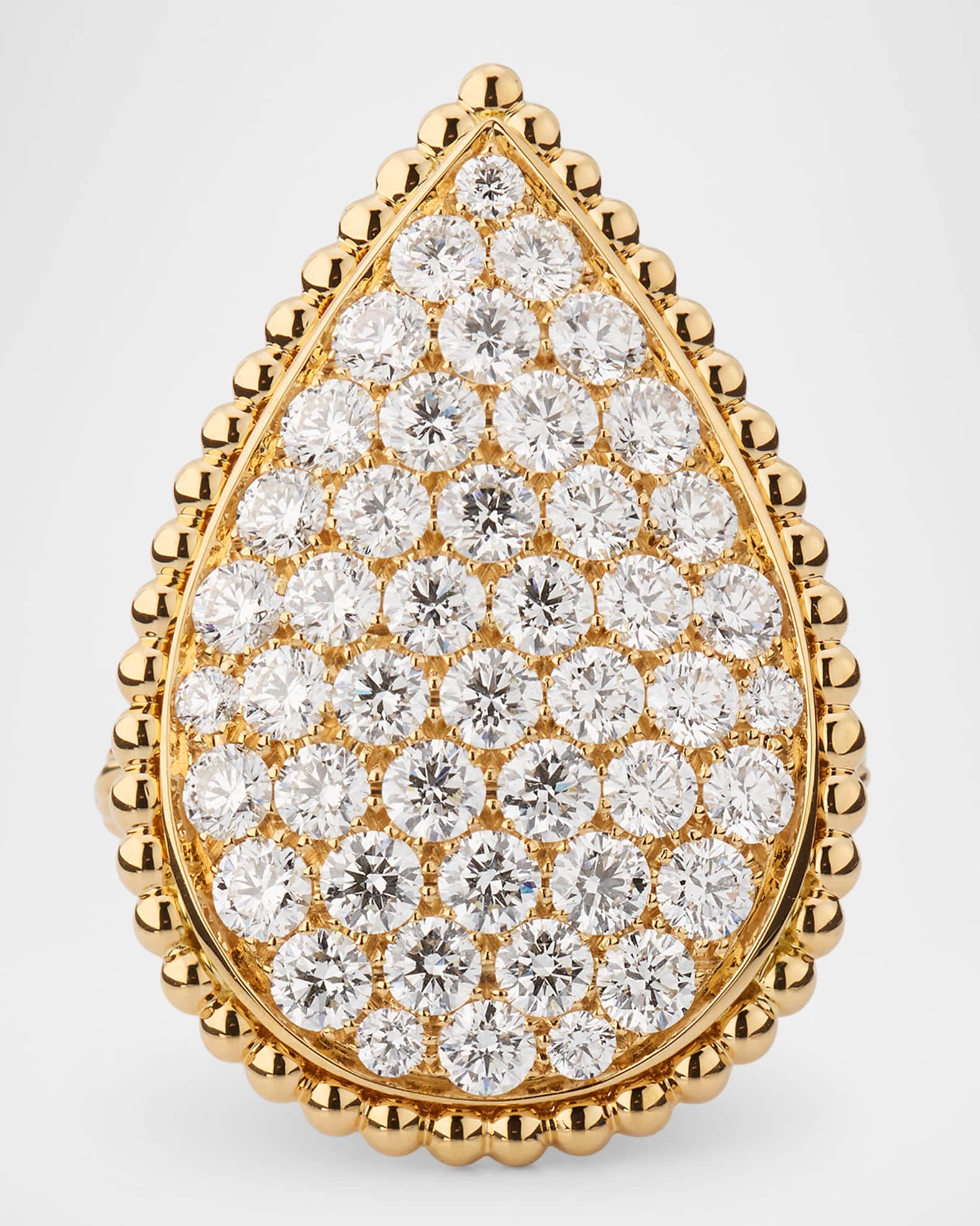 Serpent Boheme XL 18K Yellow Gold Diamond Ring 0