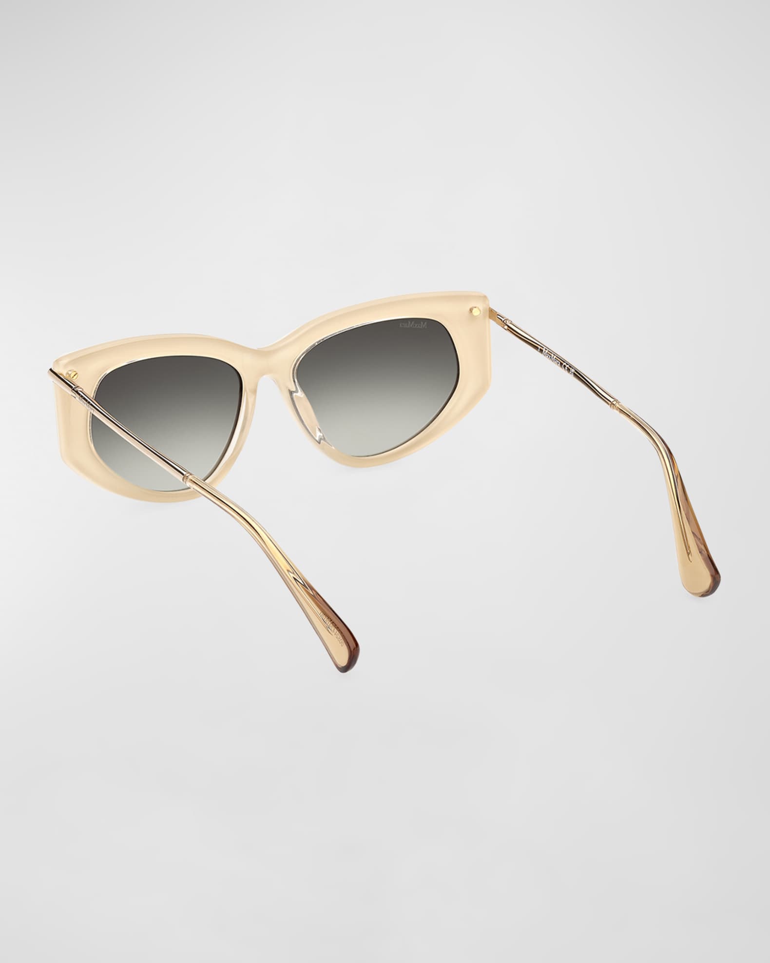 Beth Acetate & Metal Cat-Eye Sunglasses  1