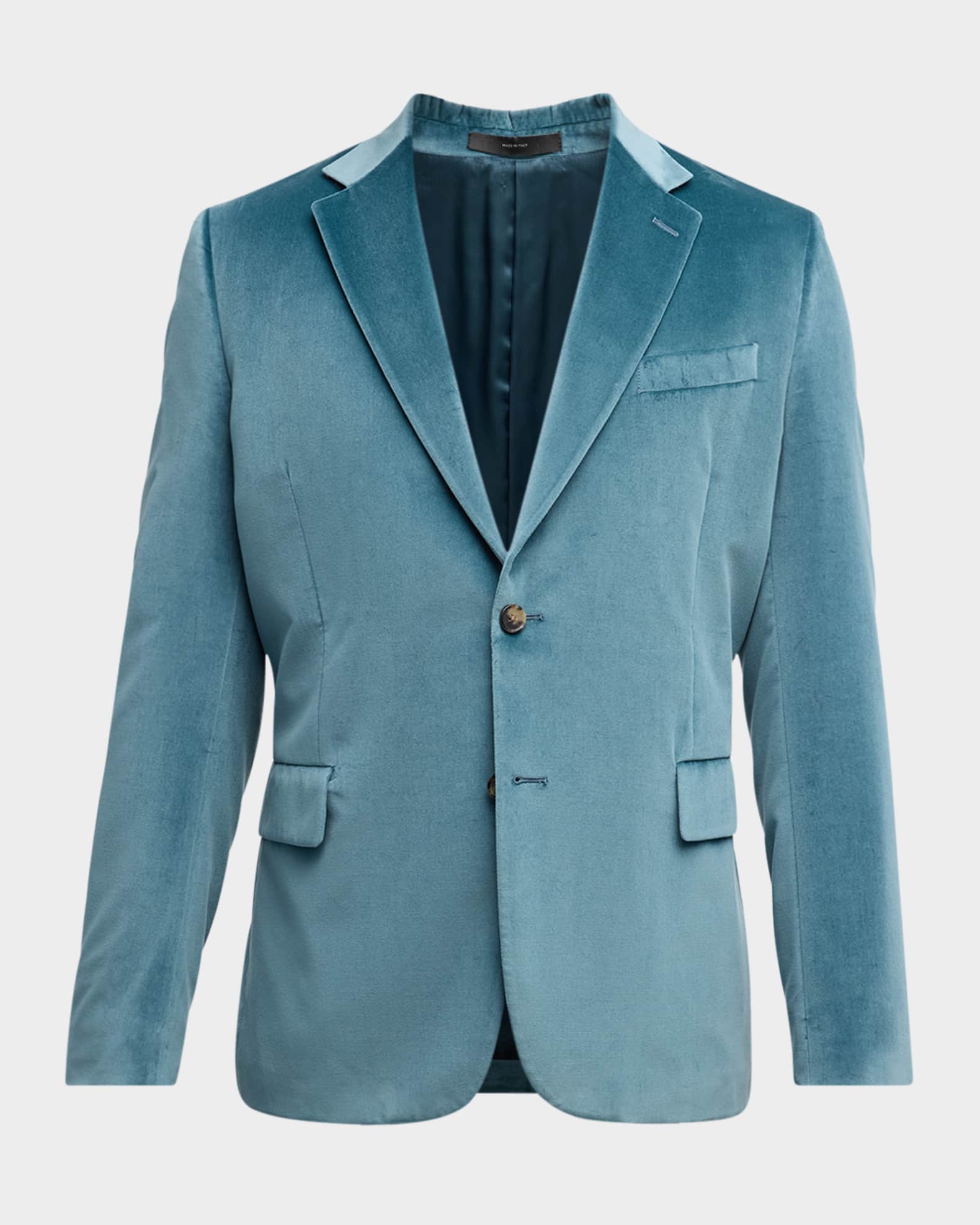 Paul smith blue velvet jacket clearance
