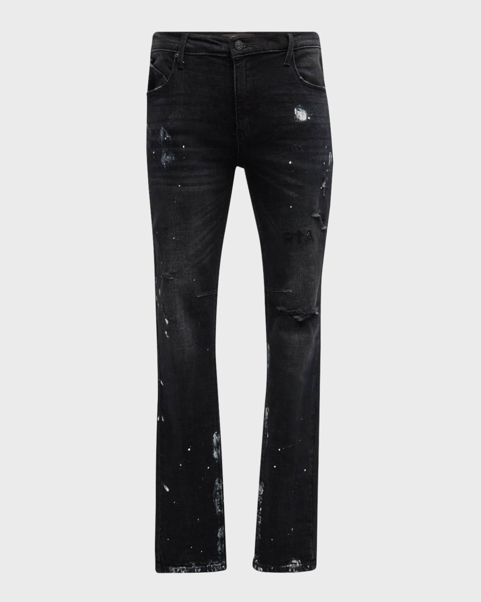 Men's Clayton Distressed Skinny Jeans 0