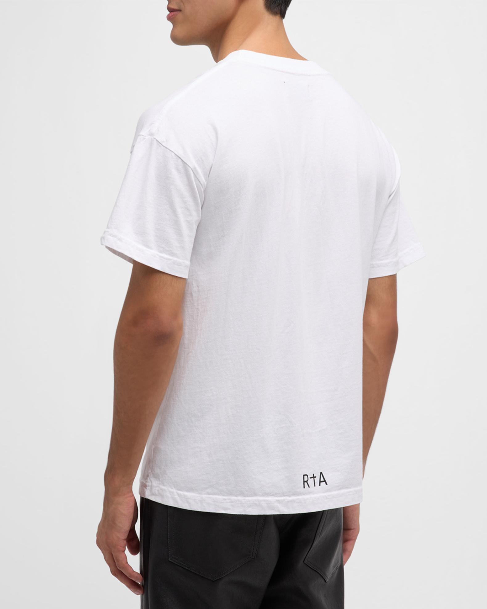 RTA Men's Logo-Print T-Shirt | Neiman Marcus