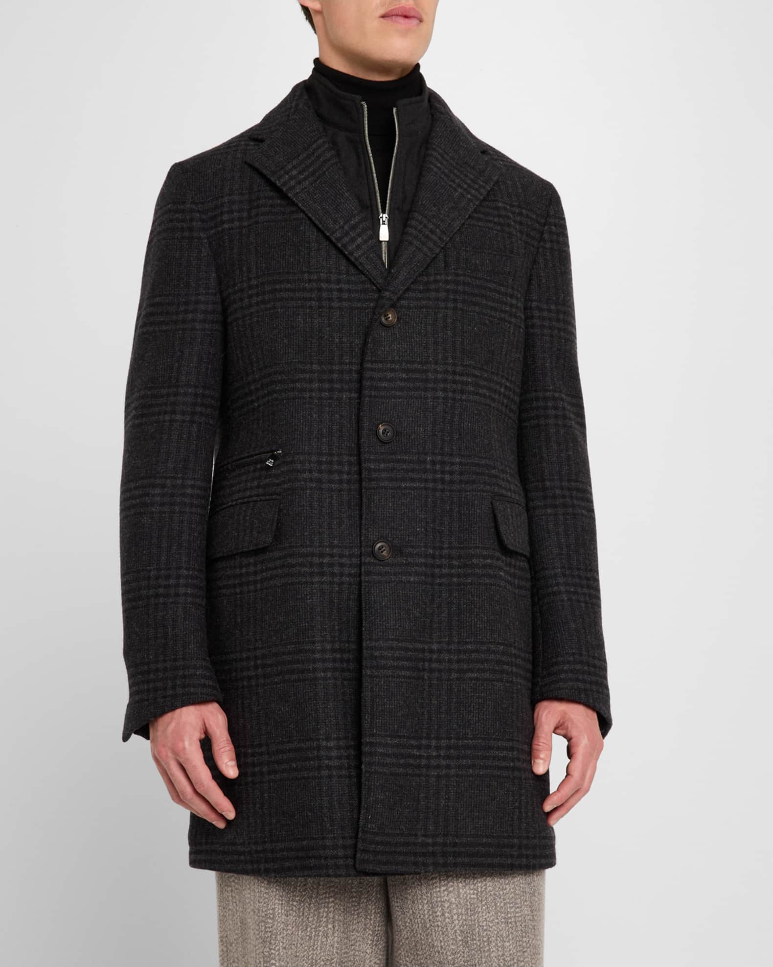 Corneliani identity coat top