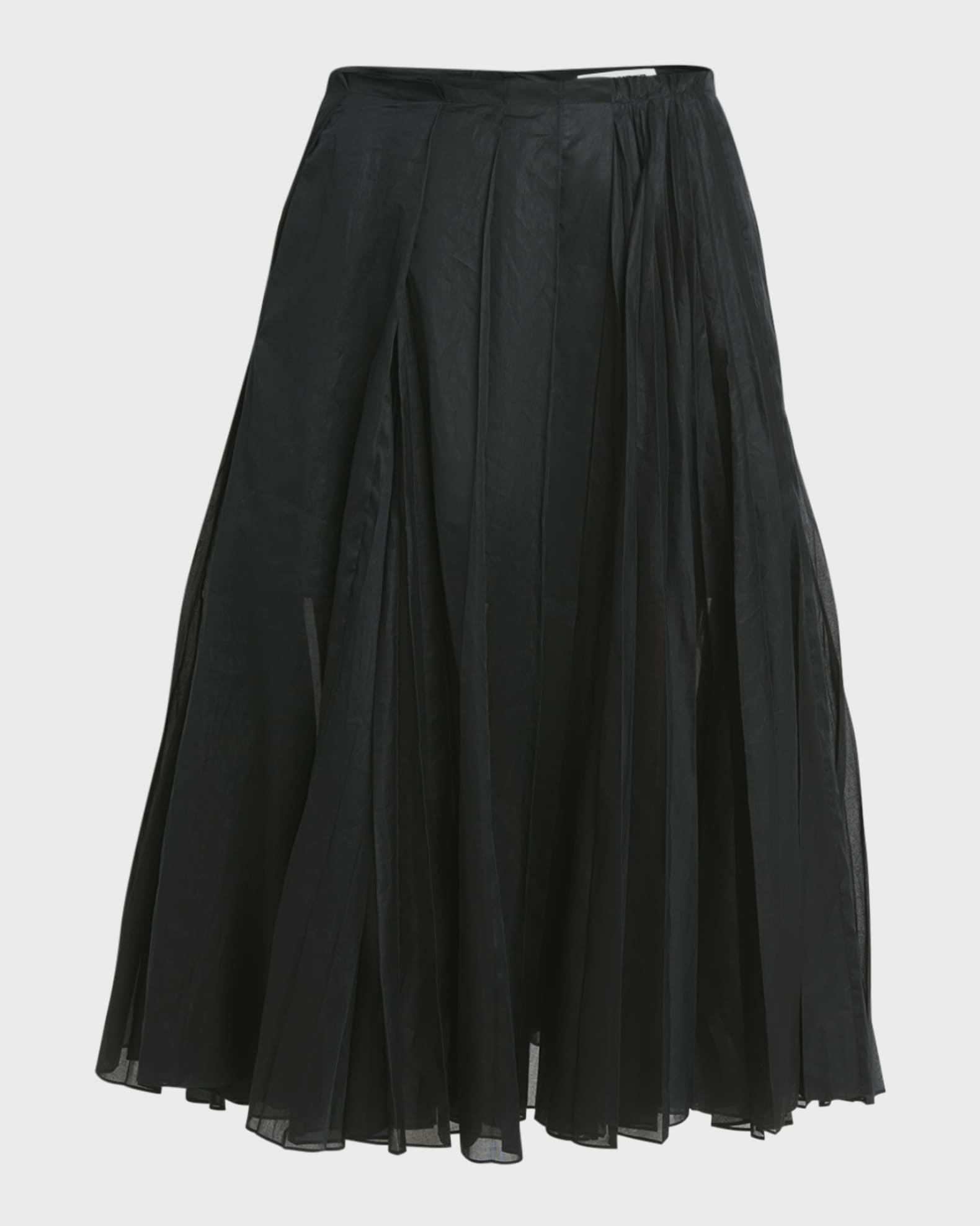 Jil Sander Pleated Midi Skirt