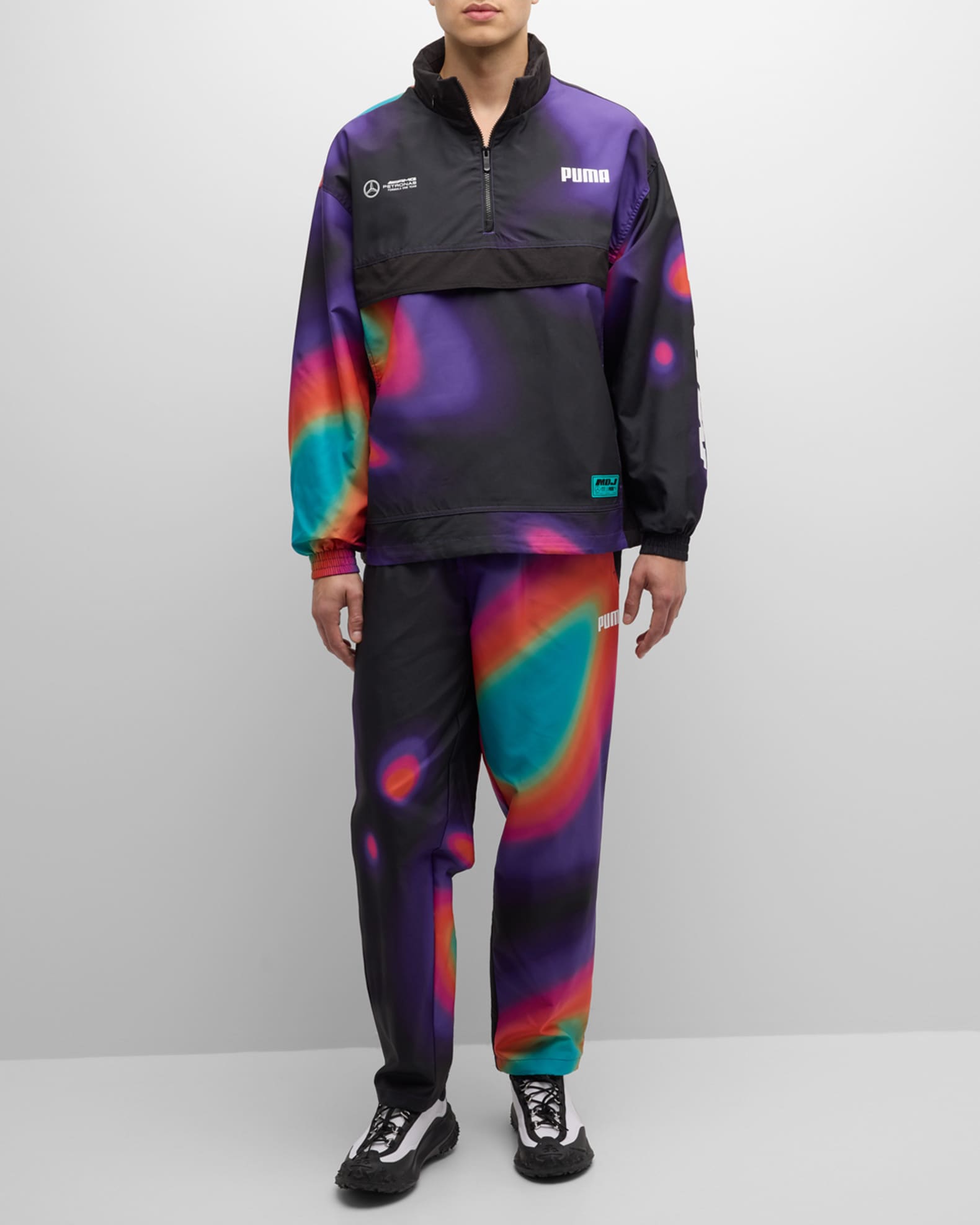 Puma Men s Mercedes AMG Petronas F1 x Mad Dog Jones Athletic Pants Neiman Marcus