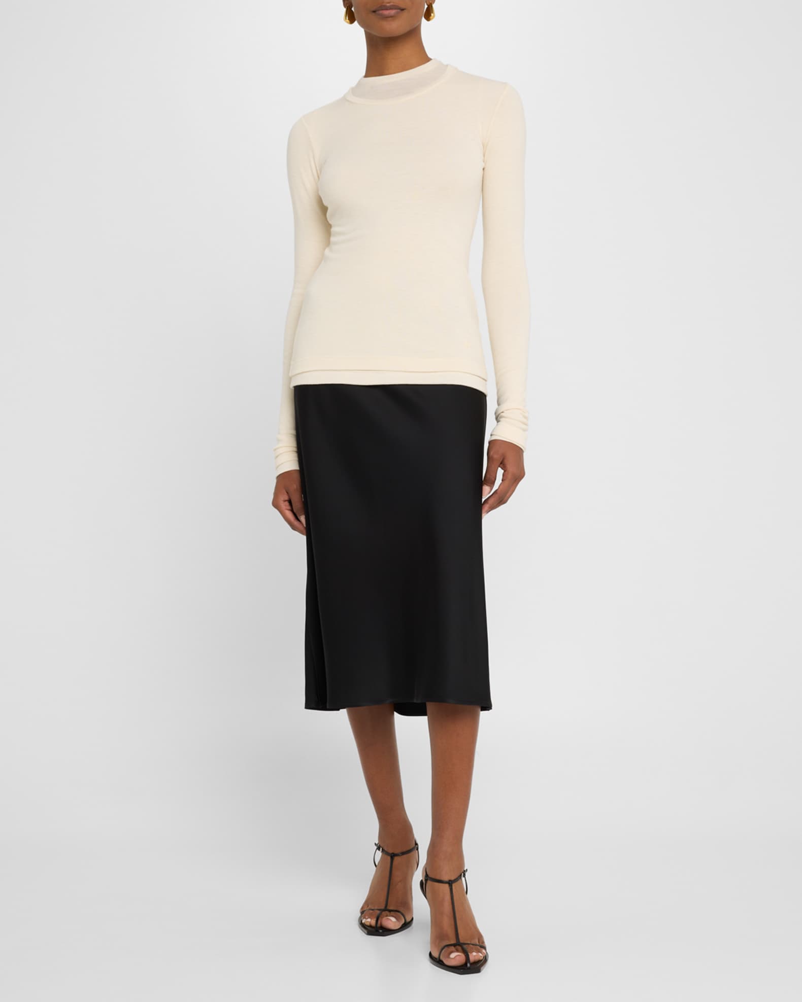 Layered Long-Sleeve Top 1