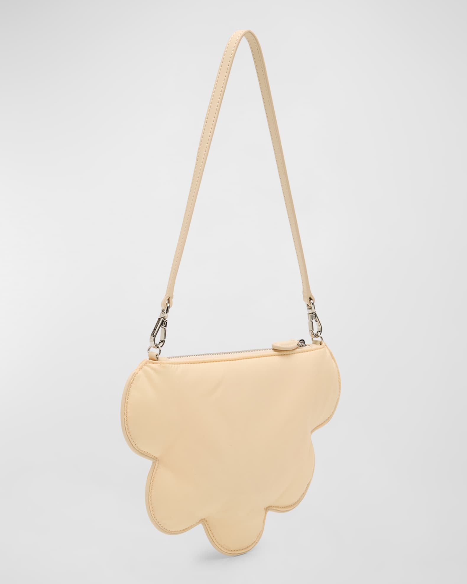 Simone Rocha Women s Daisy Pearl Detail Bag White Shoulder Bags