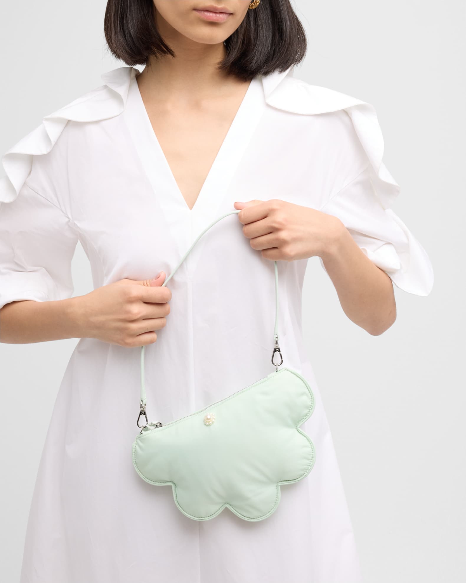 Daisy Zip Shoulder Bag