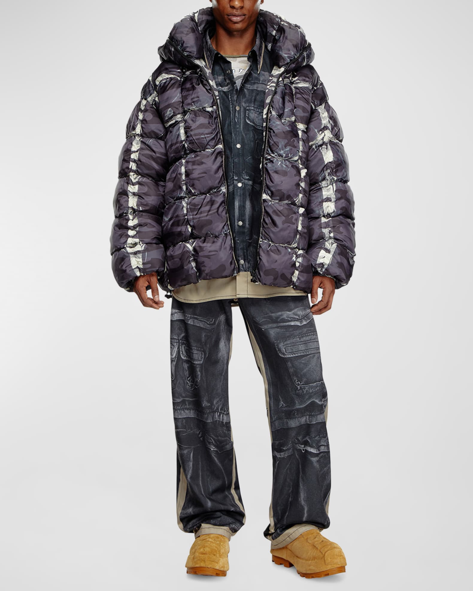 Men's P-Schulz Printed Jeans  1