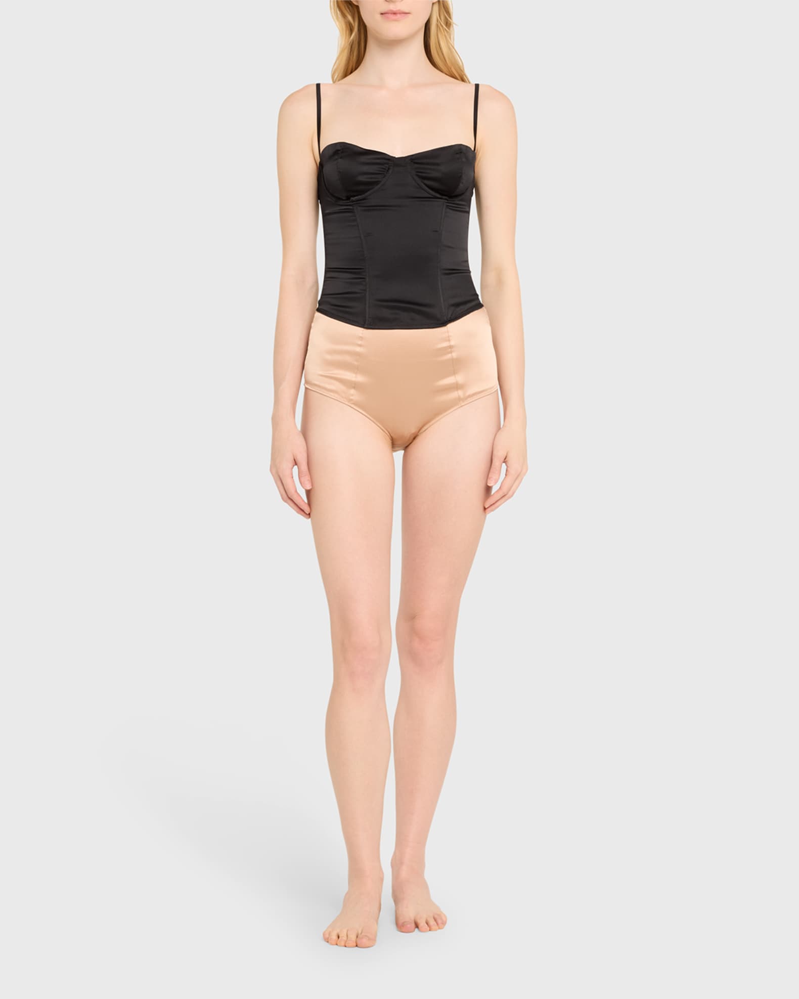 Tous Les Jours Charmeuse Bustier 1