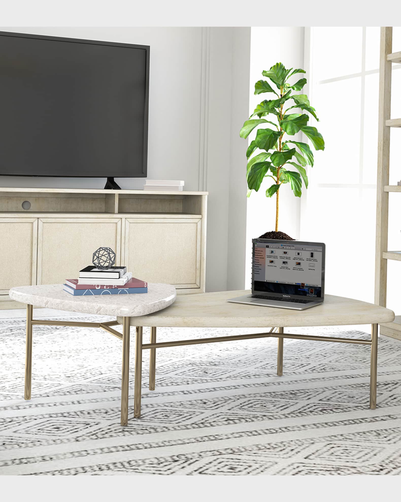 A.R.T. Furniture Cotiere Nesting Cocktail Tables, Set of 2 Neiman Marcus