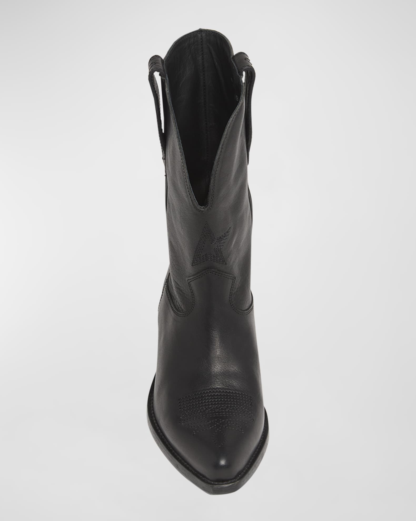 Golden Goose Wish Star Leather Cowboy Boots Neiman Marcus