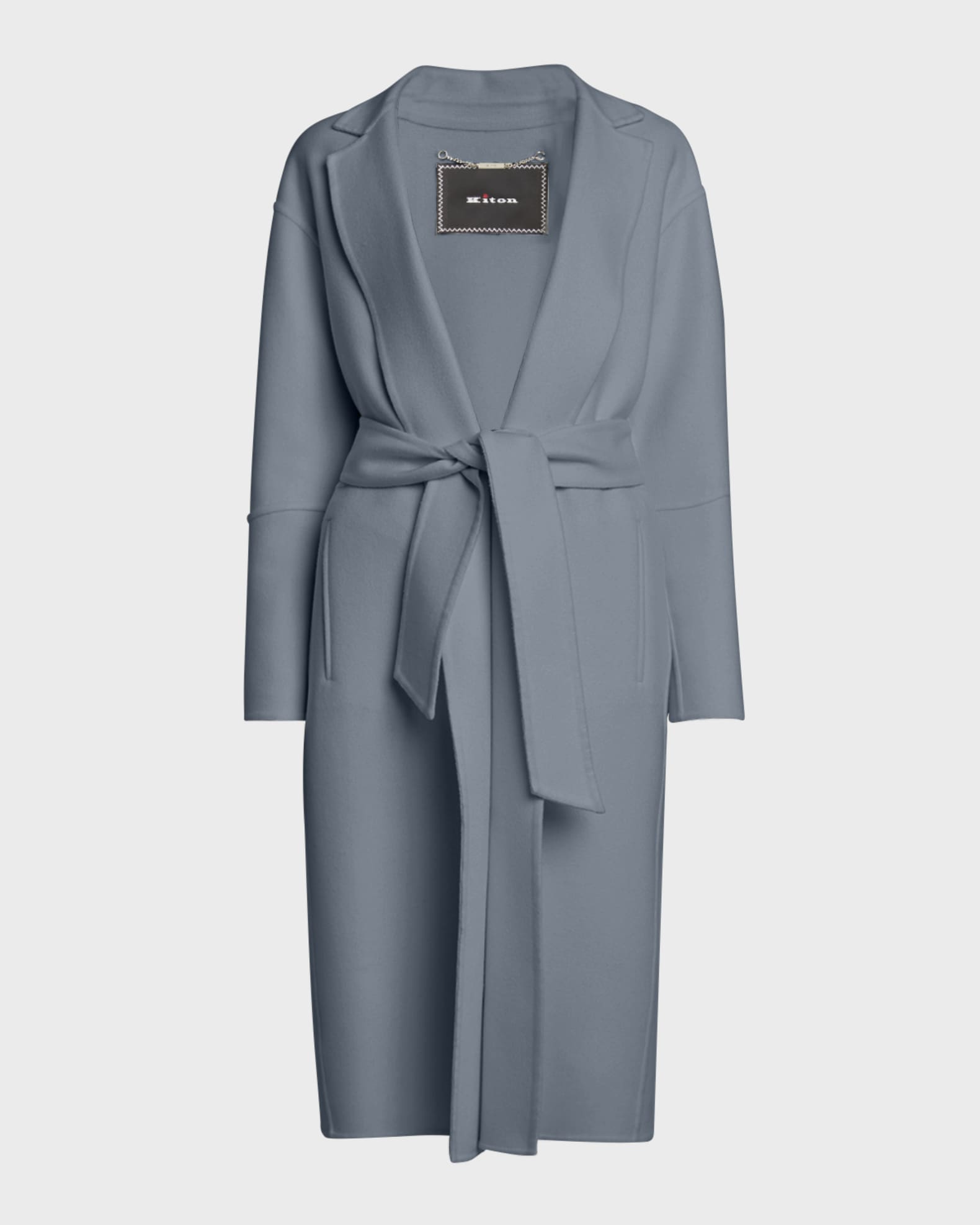 Double Face Cashmere Wrap Coat