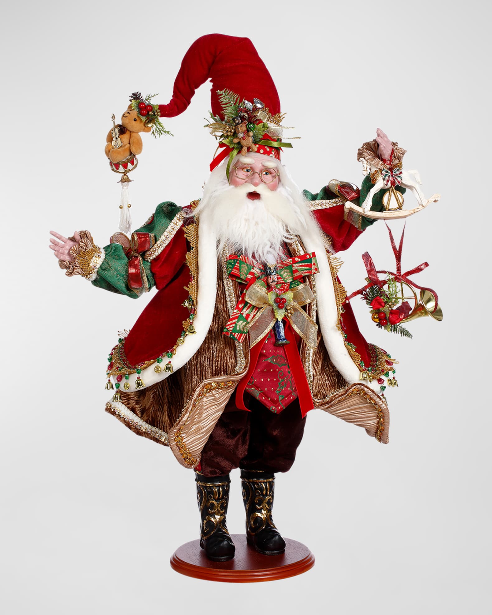 Mark Roberts Santa with Toys, 23" Neiman Marcus