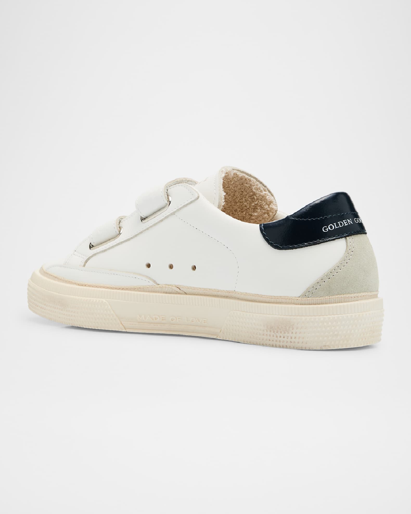 Kid's May School Low-Top Leather Sneakers 1