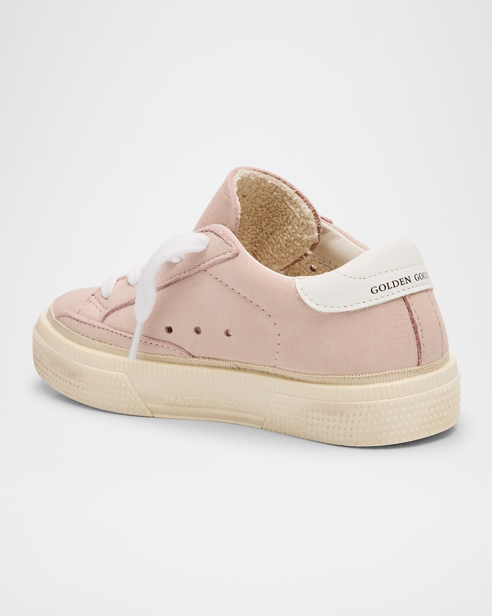Girl's May Two Toned Leather Sneakers 1