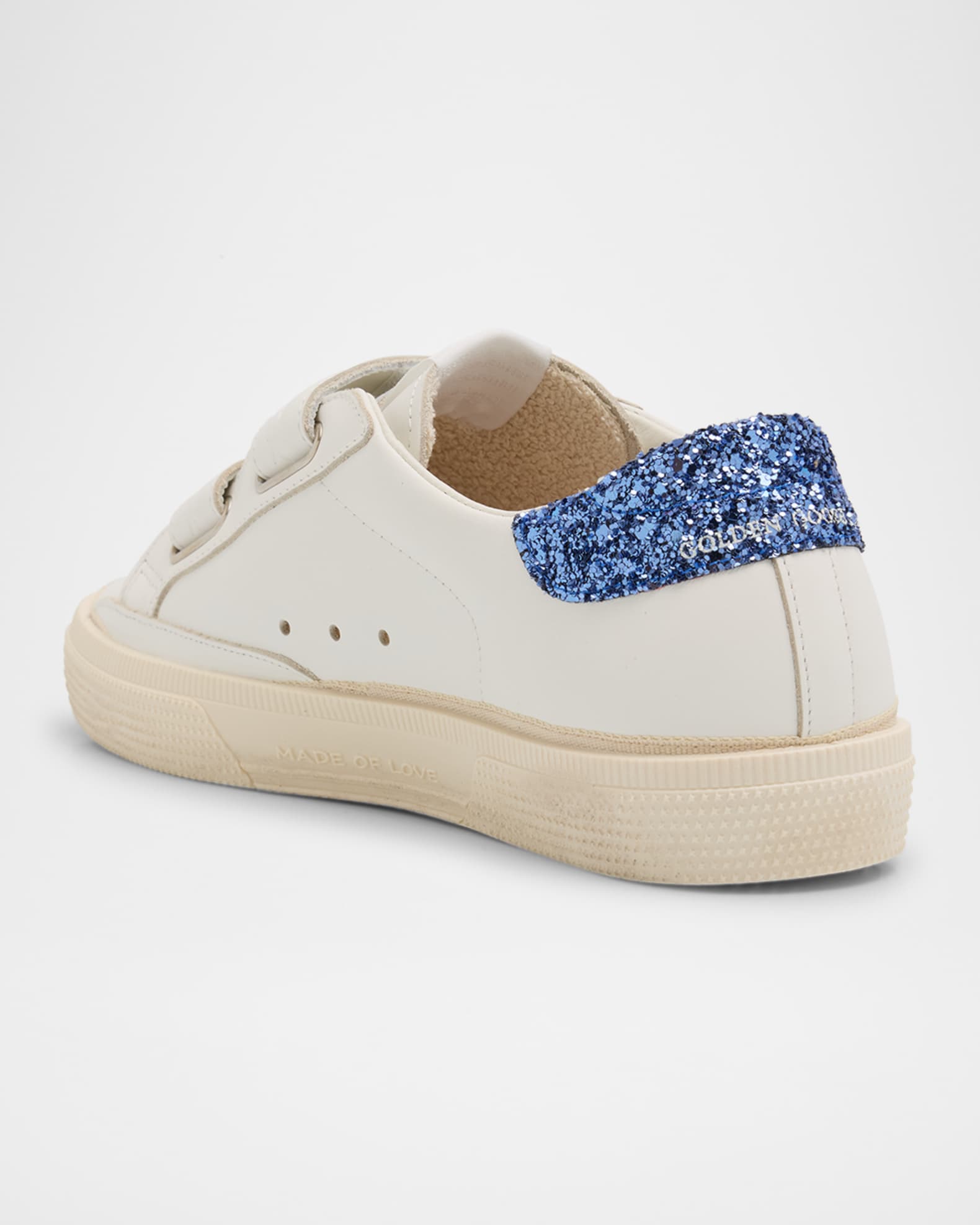  Girl's May Glitter Trim Low Top Sneakers, Toddlers/Kids 1
