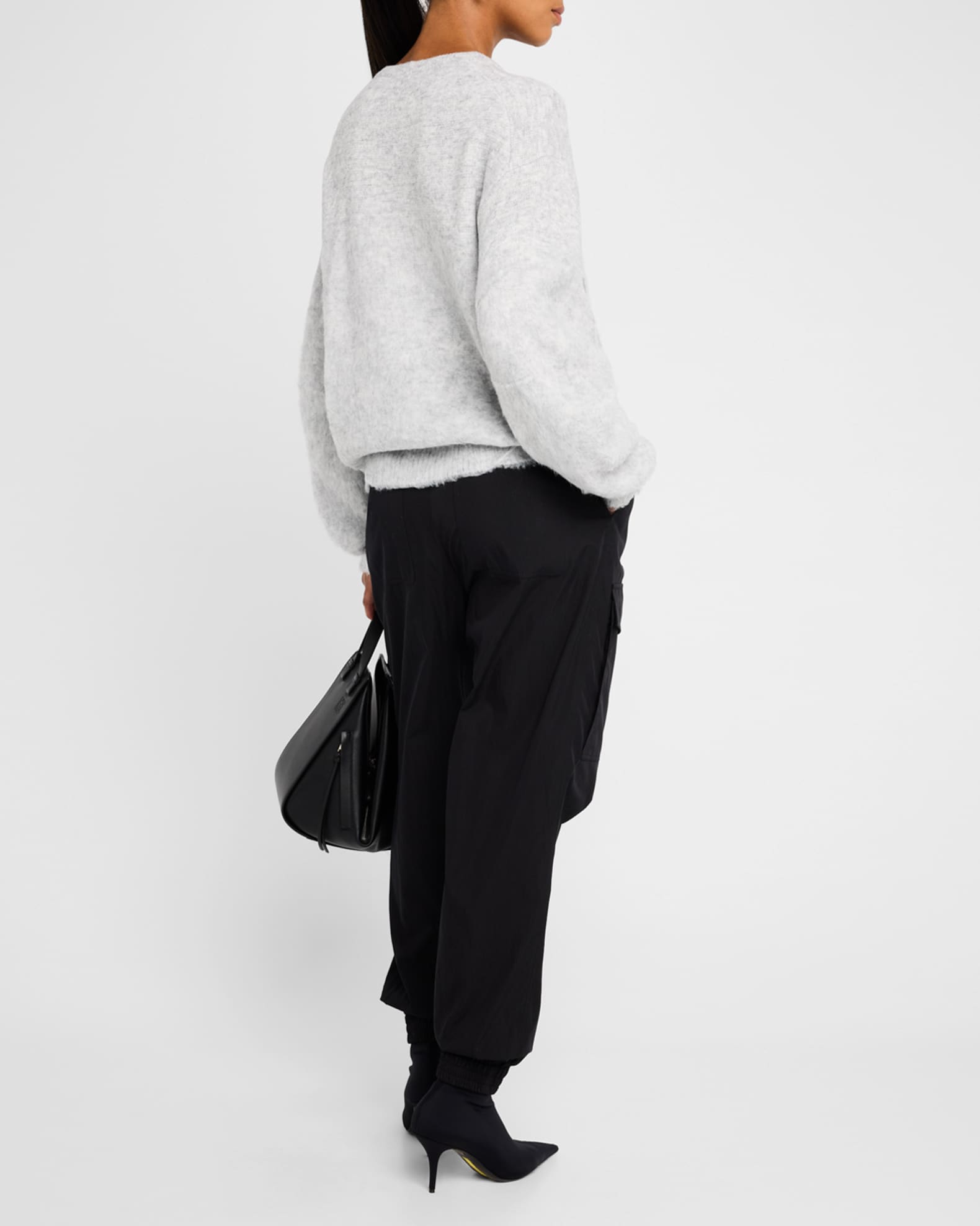 Helmut lang brushed crewneck sweater best sale