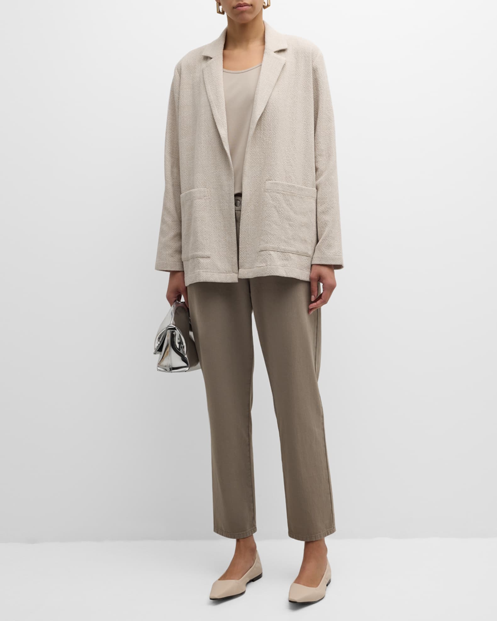 Eileen fisher tweed jacket new arrivals