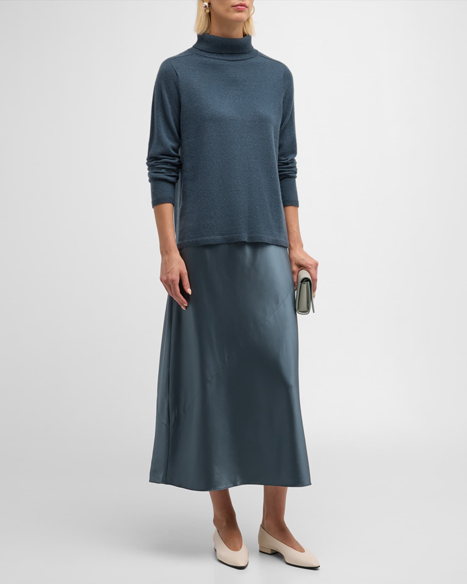 Turtleneck Cashmere Top 1