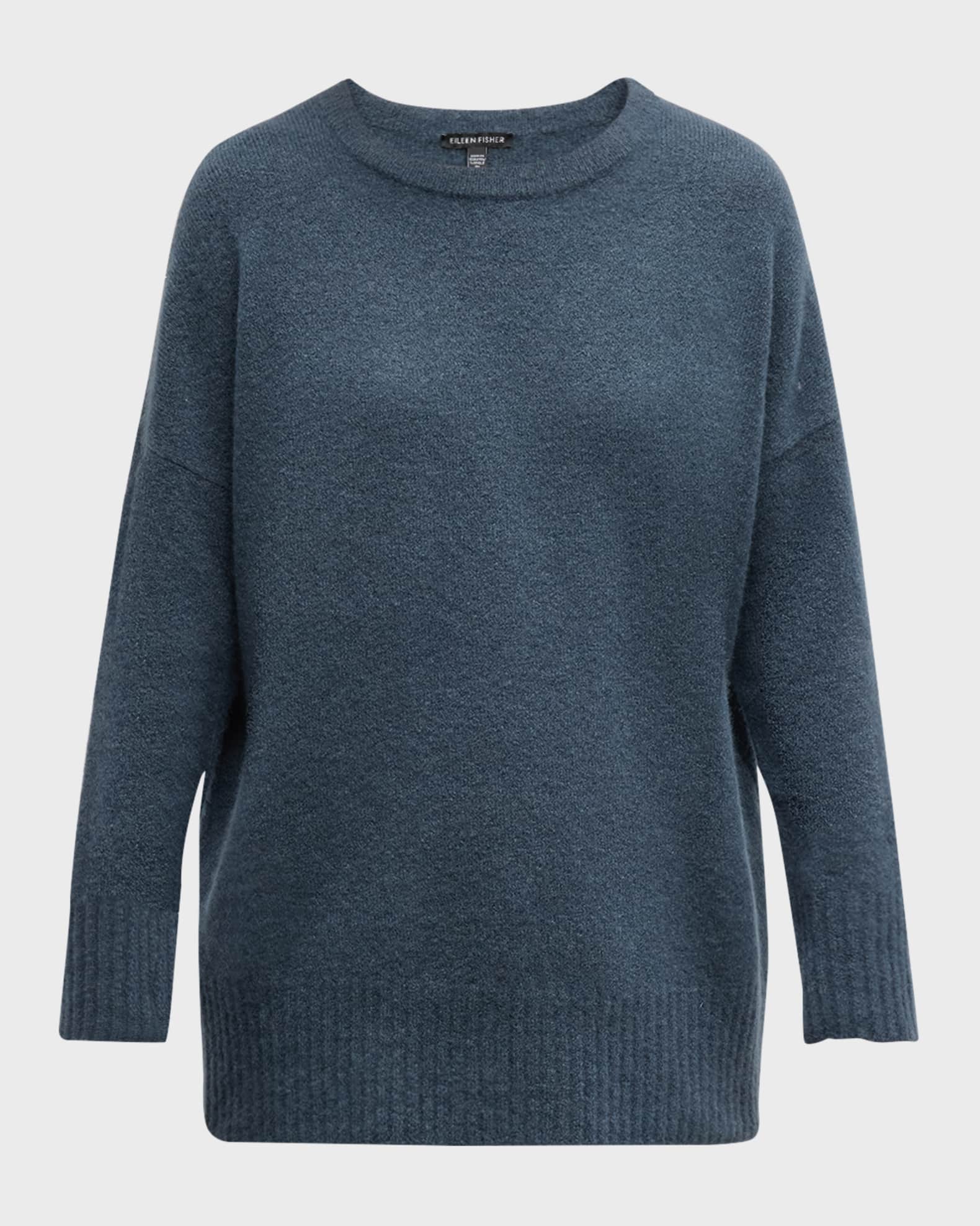 Boucle Cashmere Silk Sweater