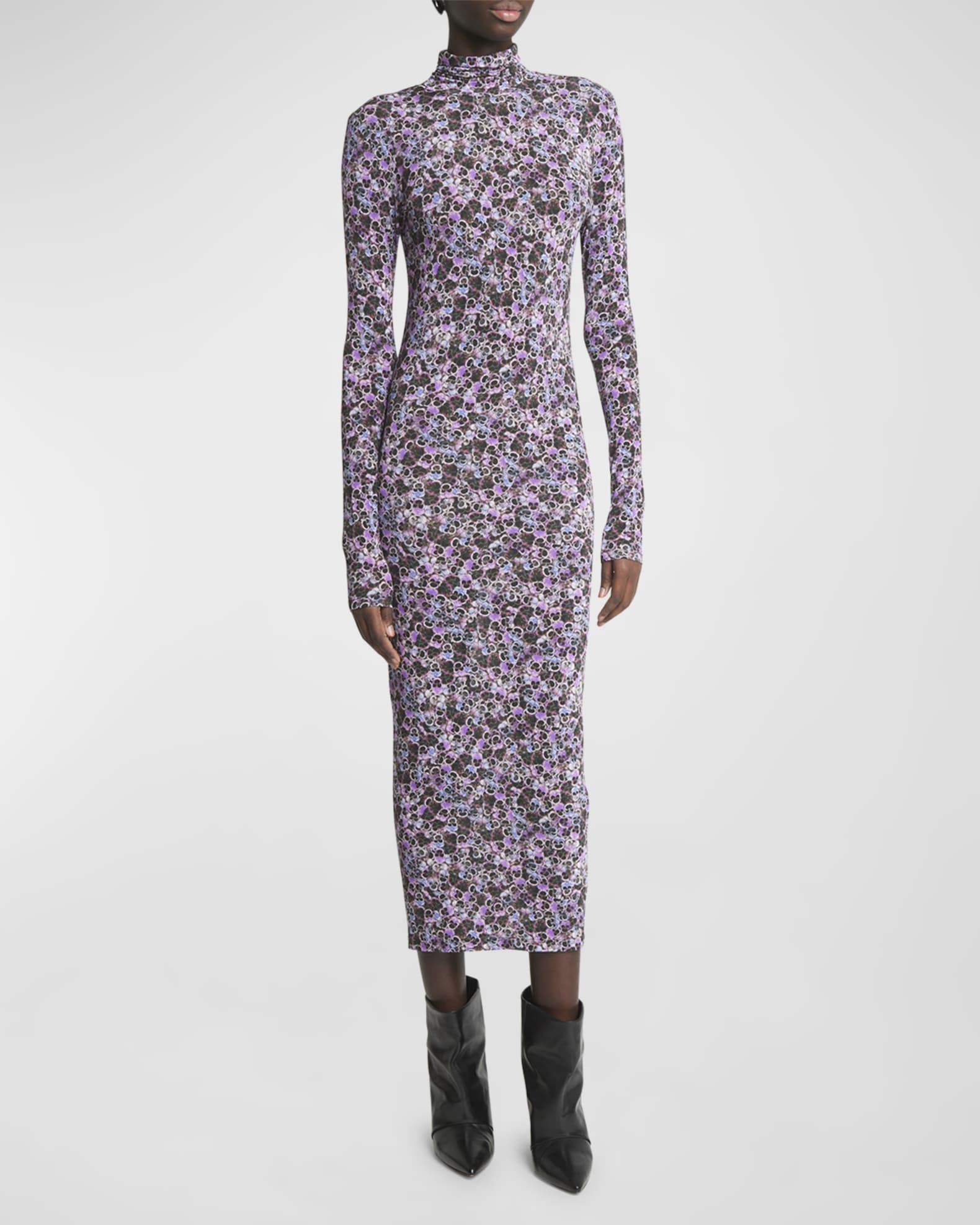 Vanessa layered midi dress cheap
