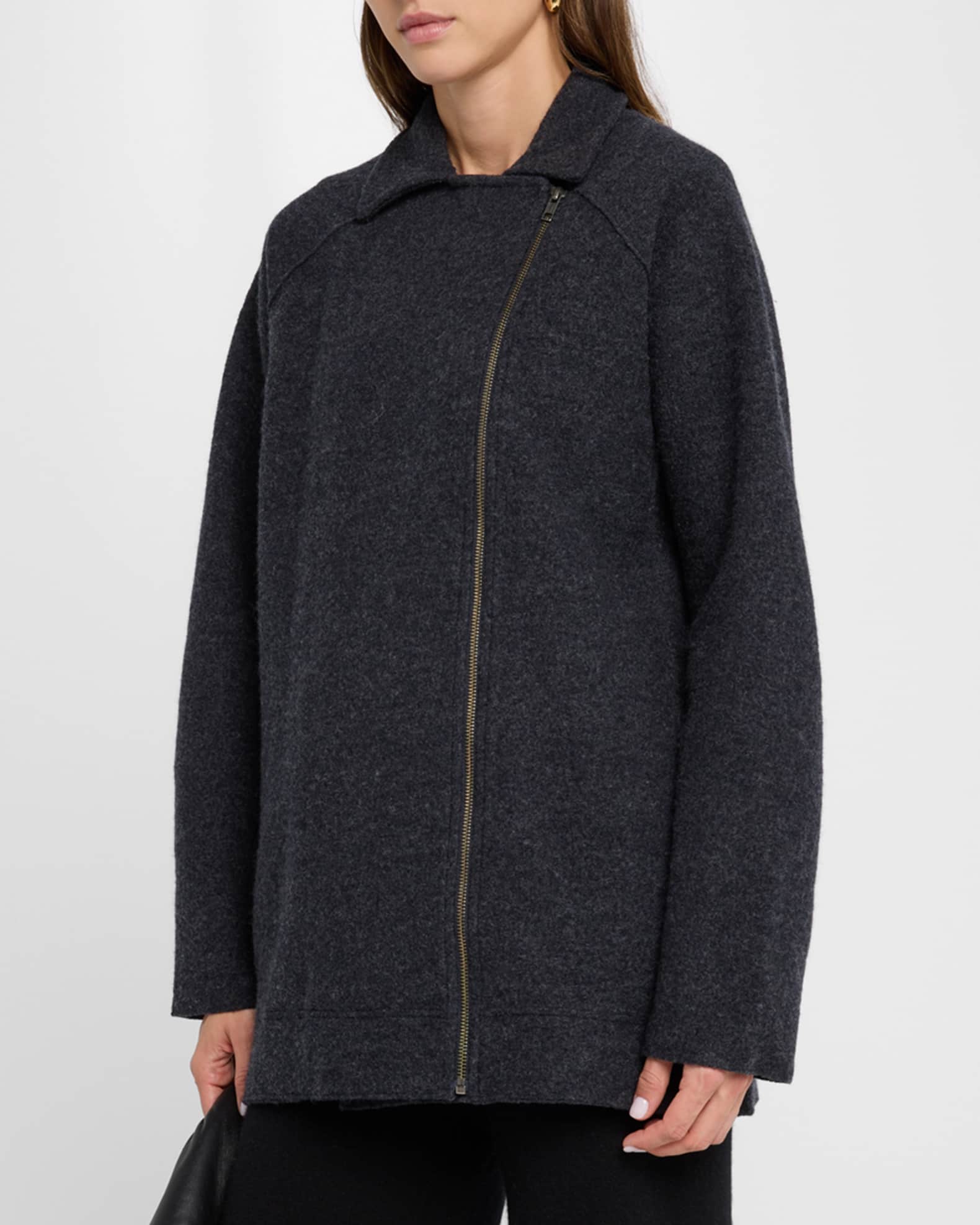 Boiled Wool Motorcycle Jacket