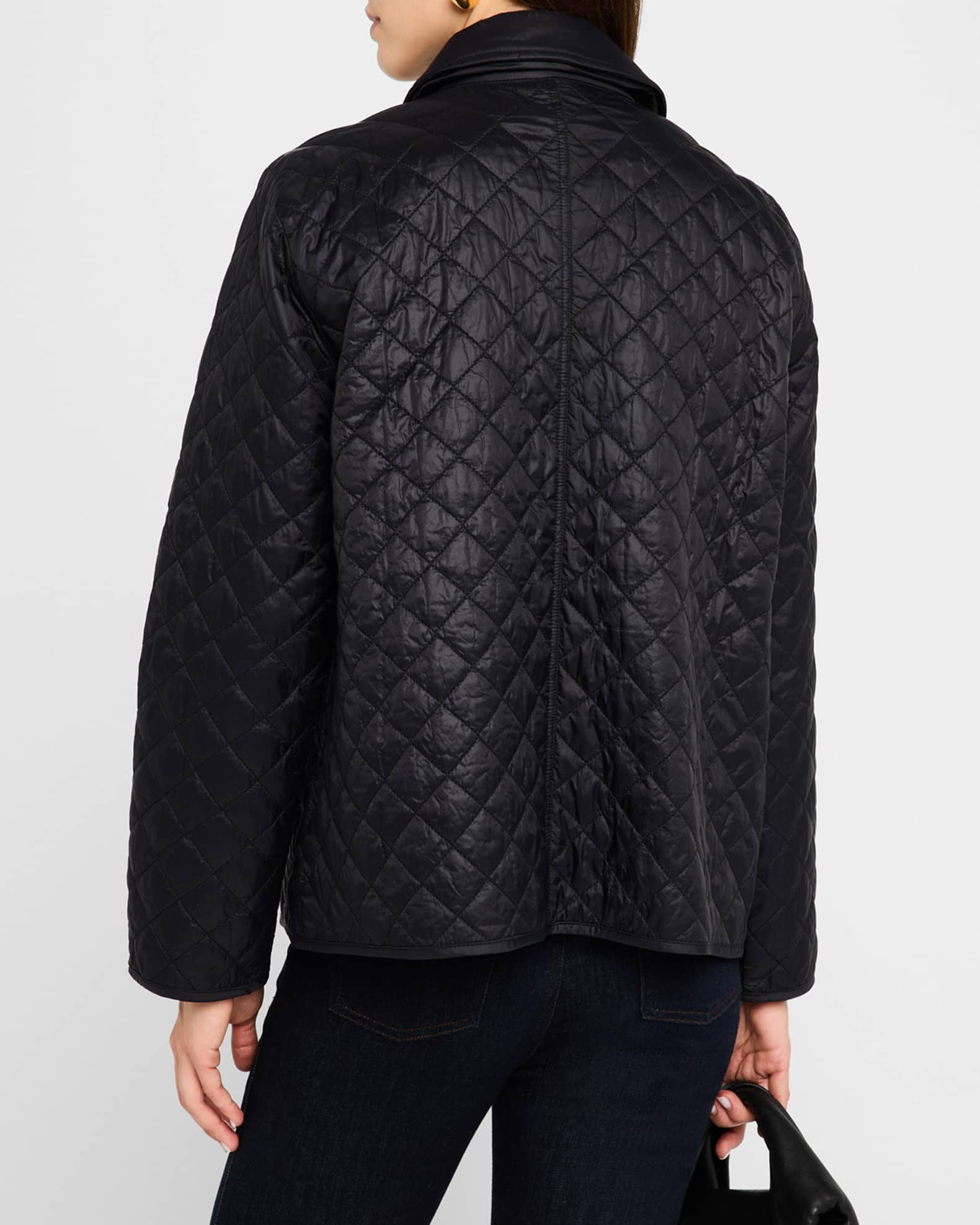 Quilted Recycled Nylon Puffer Jacket