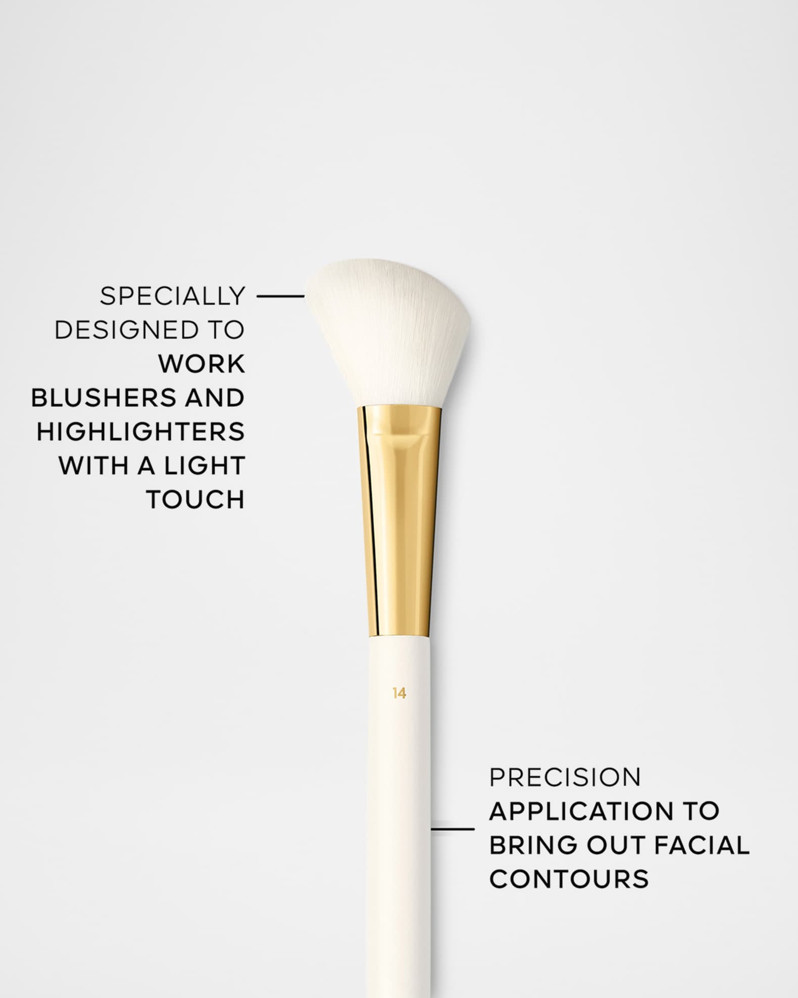No 14 Blush & Highlighter Face Brush 1