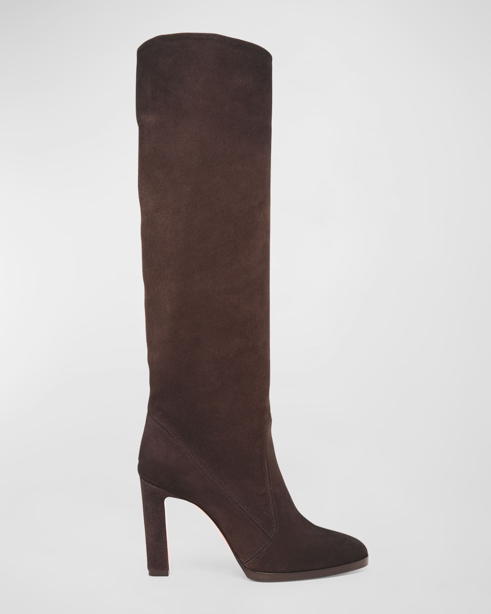 【関税&送料込】Santoni Black Suede Marta Ankle Boots Santoni Suede marta ankle boots | The Fashion Square