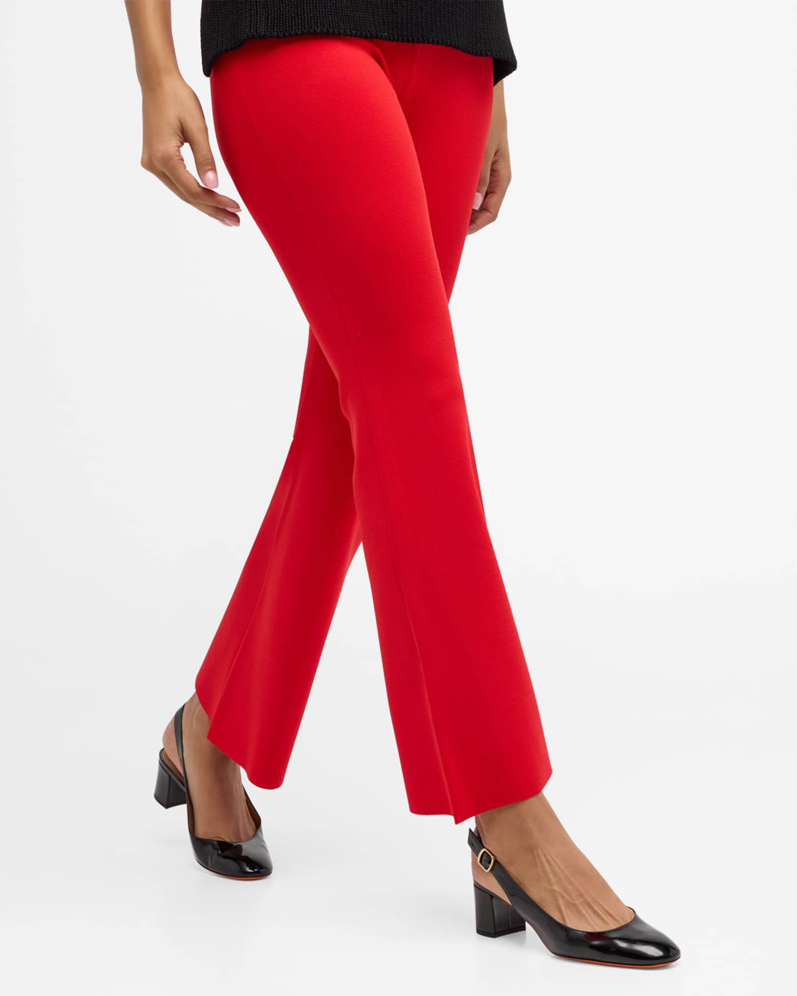 Patent Leather Slingback Pumps 1