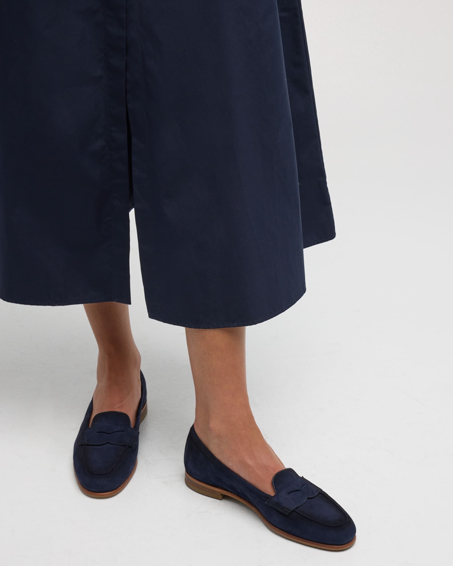 Carla Suede Penny Loafers 1