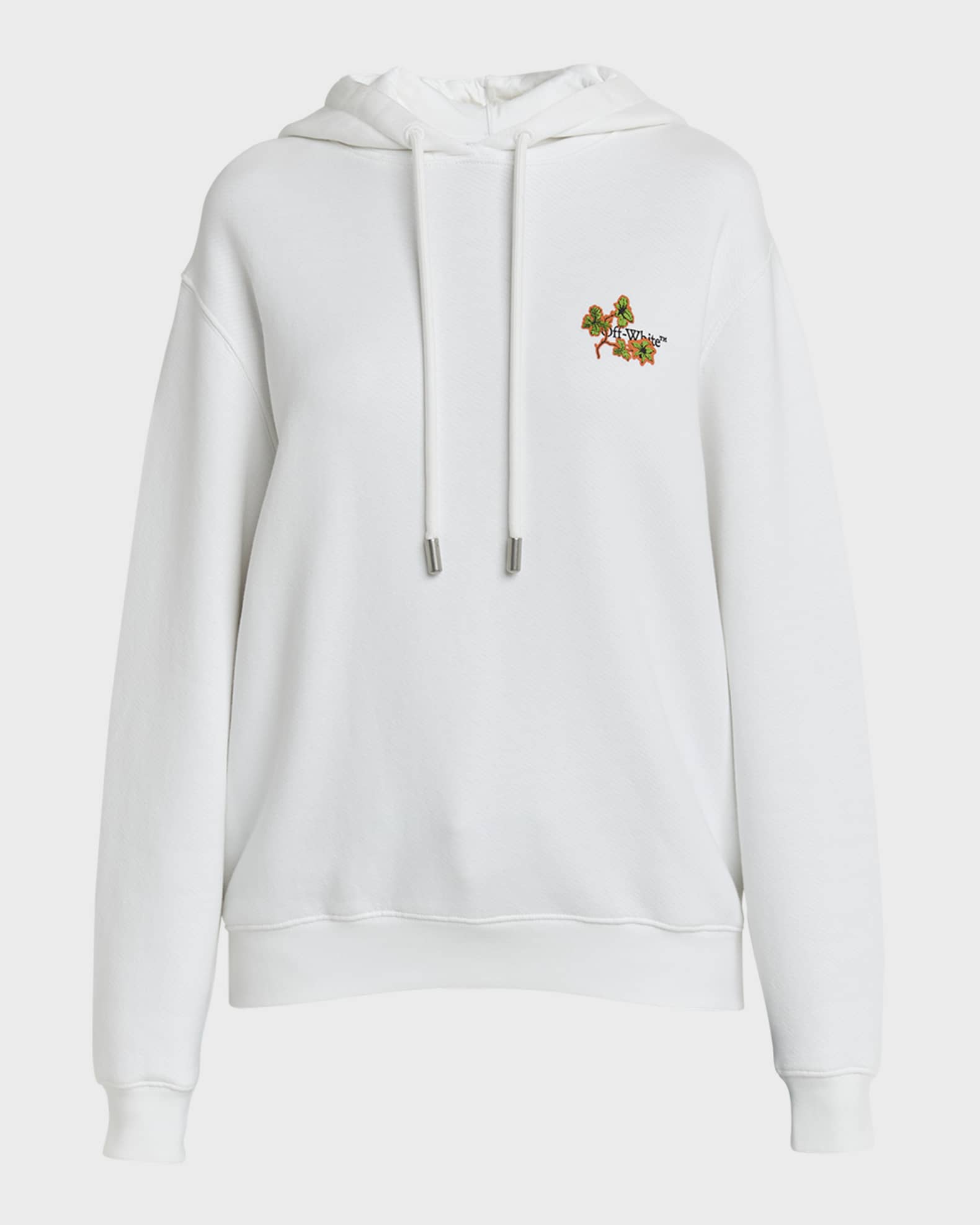 Off White Ramage Flower Arrow Hoodie Neiman Marcus
